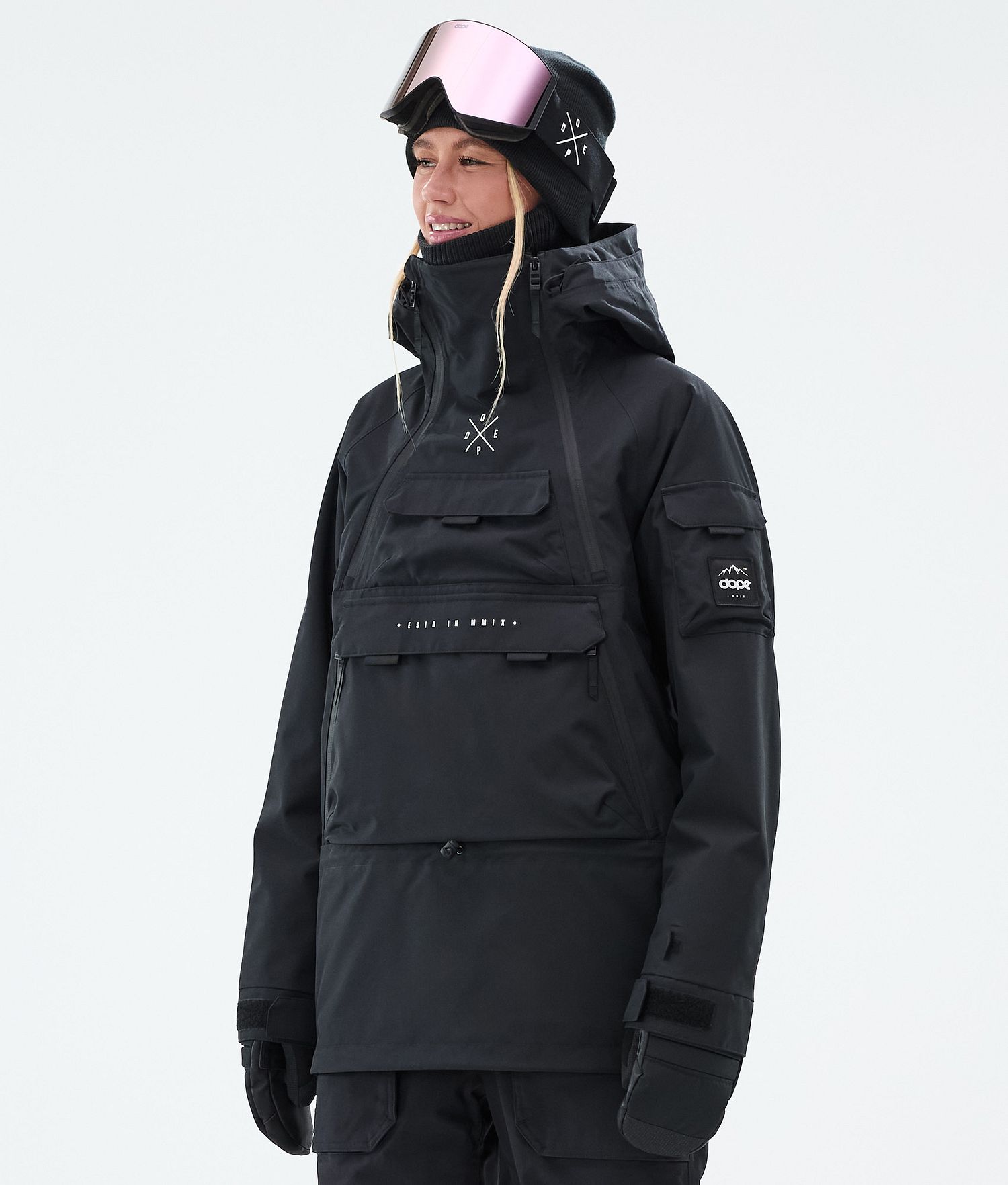 Dope Akin W Snowboard Jacket Femme Noir
