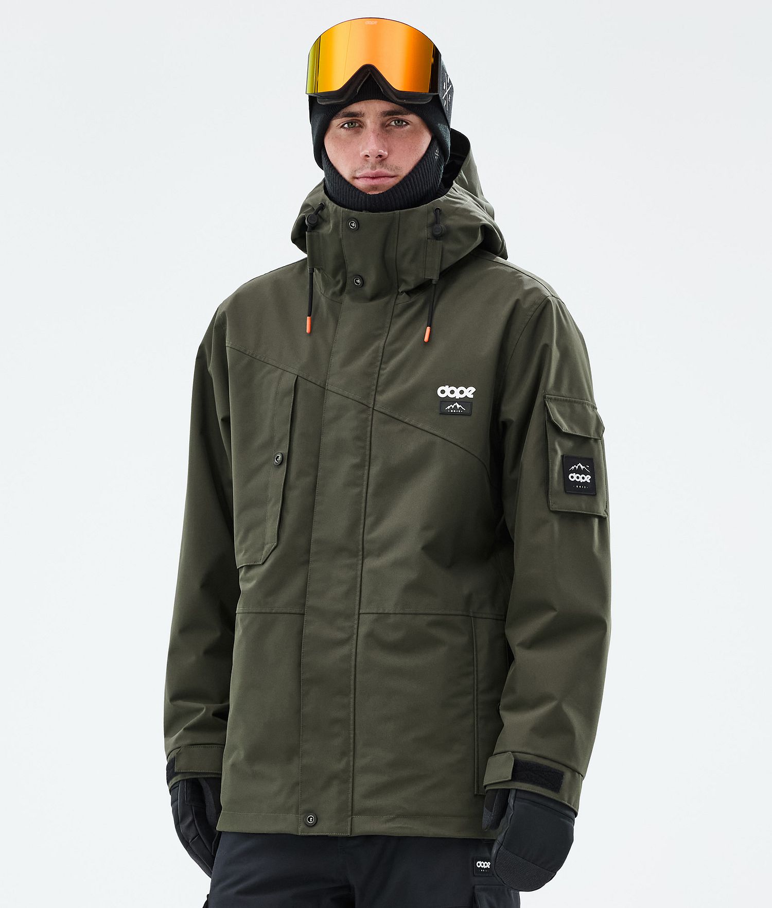Dope Adept Veste de Snowboard Homme Olive Vert