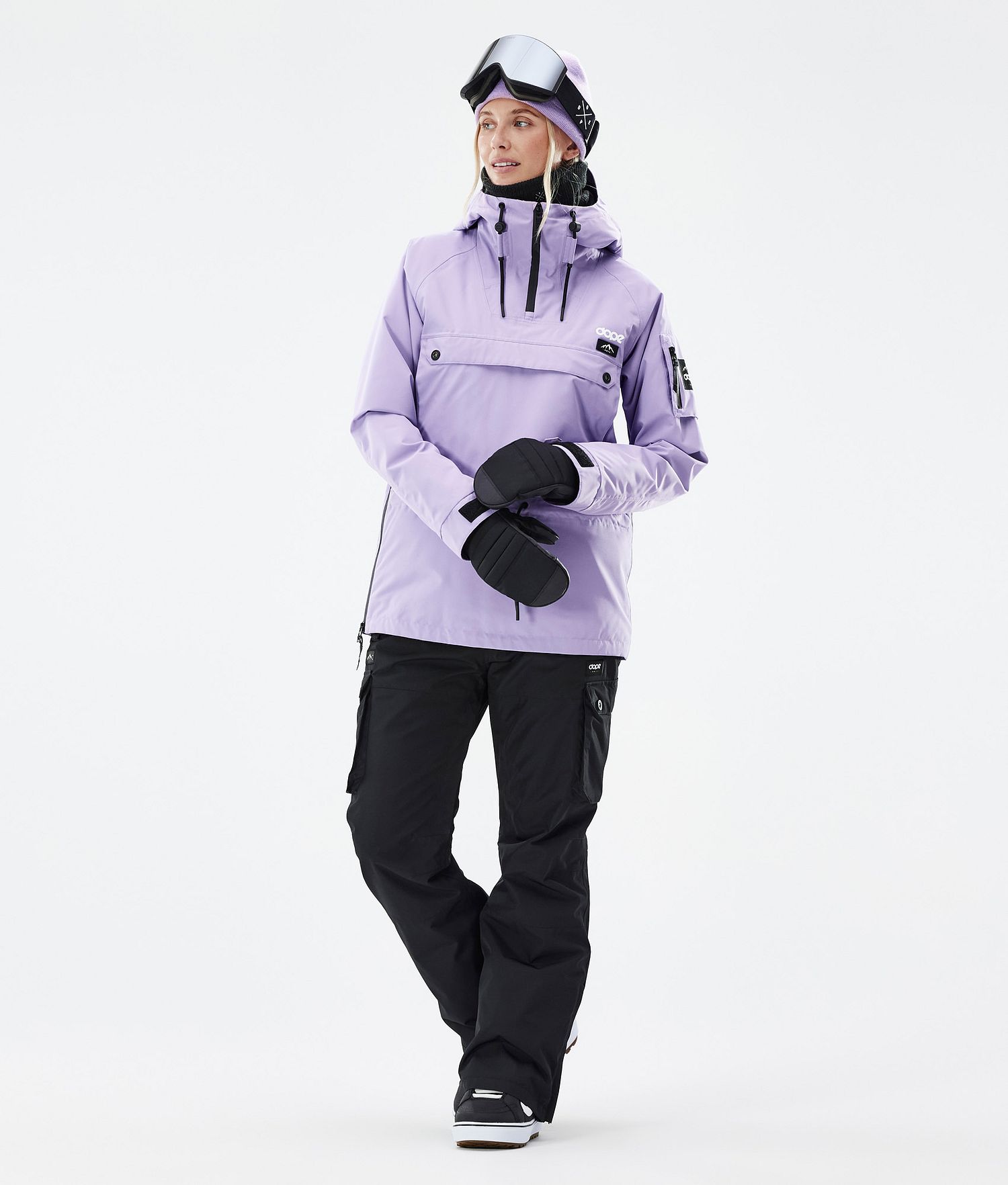 Dope Annok W Snowboard Jacket Femme Violet Fait Fading