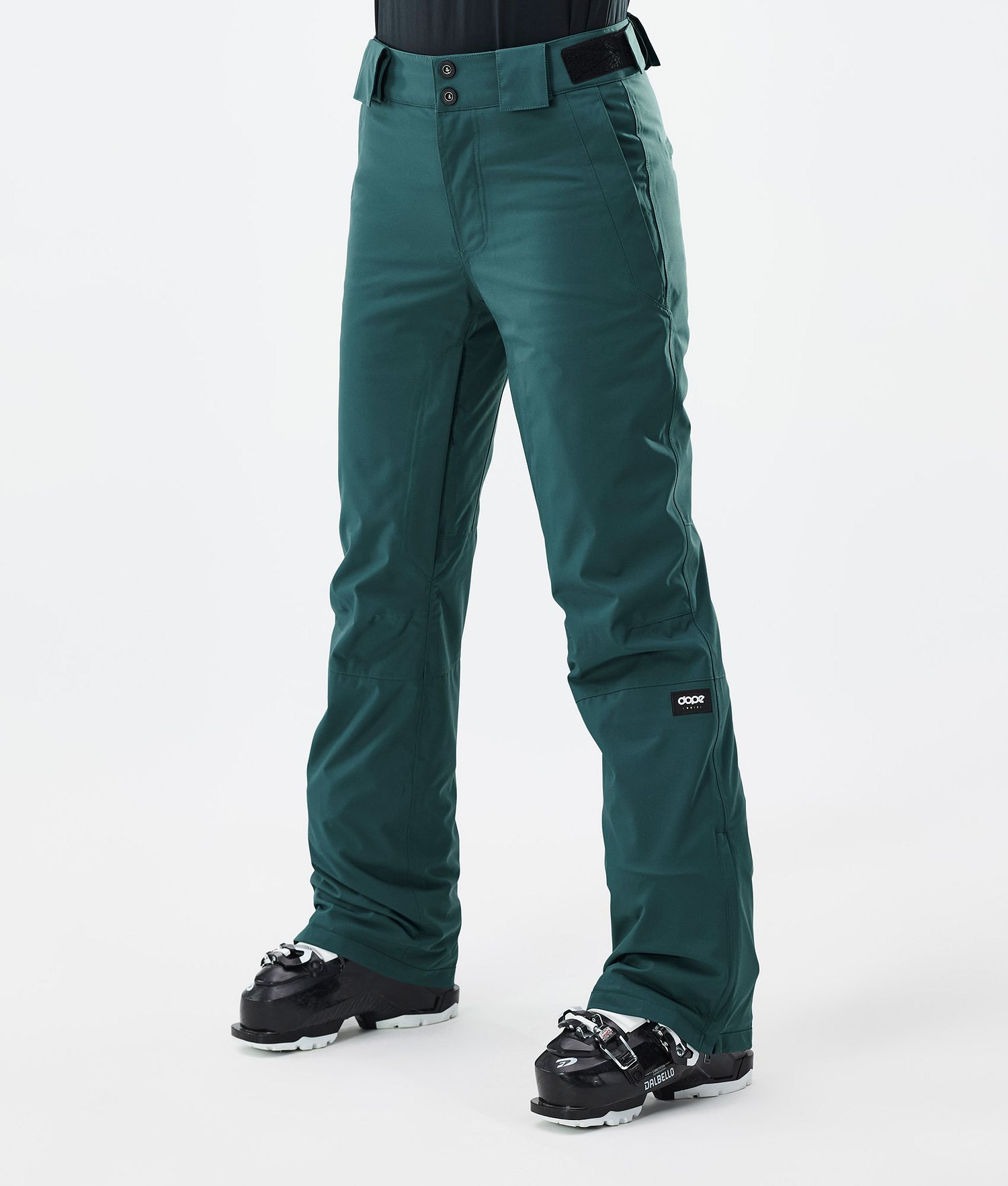 Pantalons de ski Dope Con Femme Vert bouteille