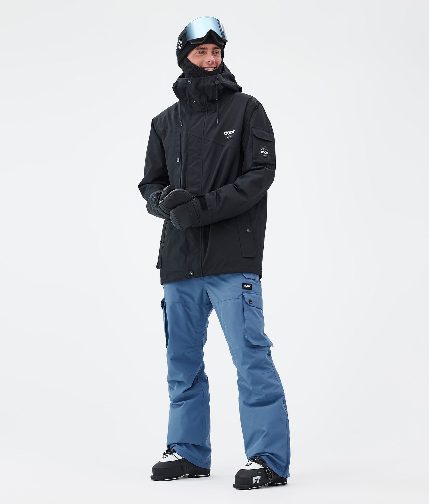 Pantalons de ski Iconic Dope Homme Bleu Steel
