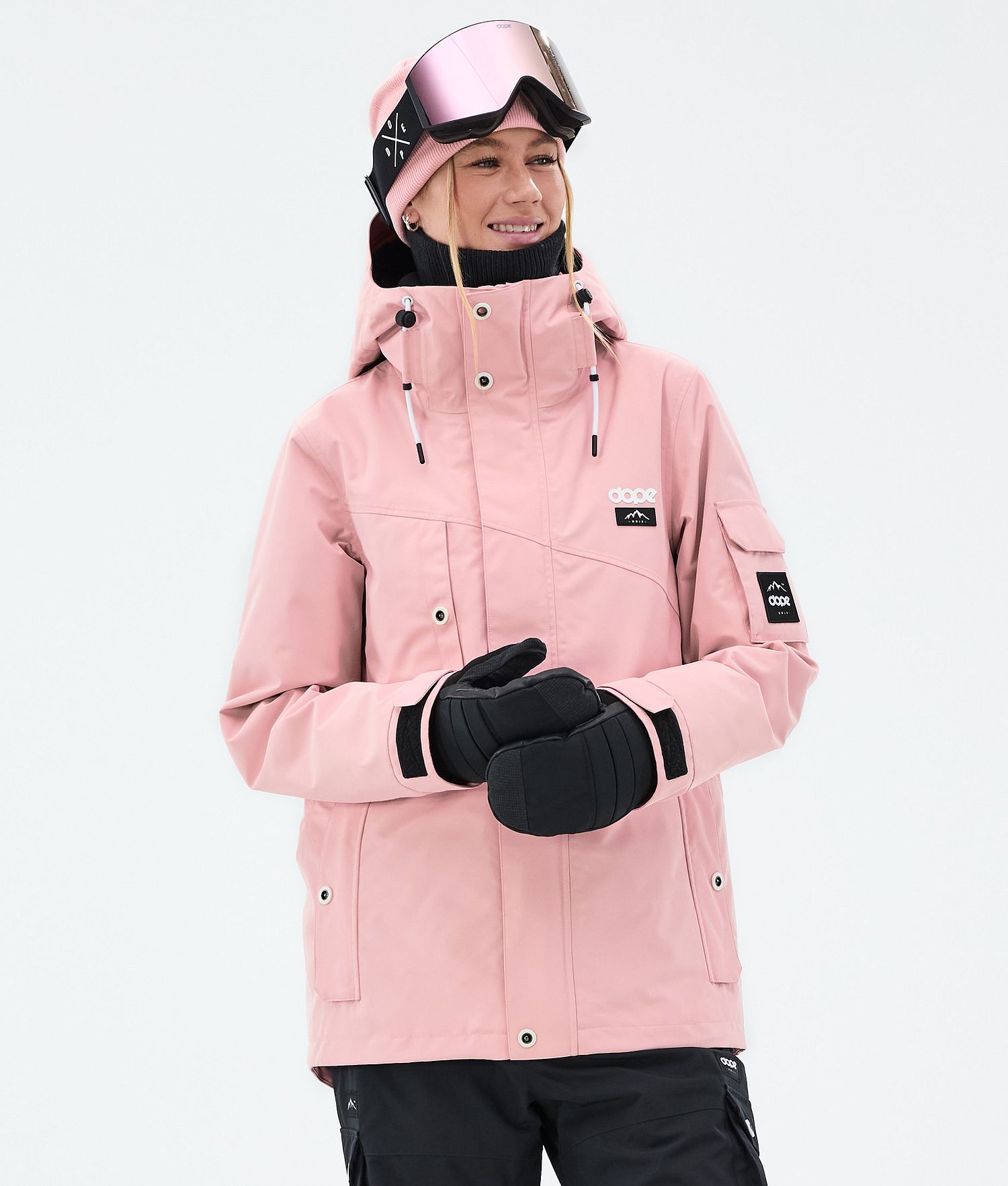 Dope Adept W Snowboard Jacket Femme Rose Doux