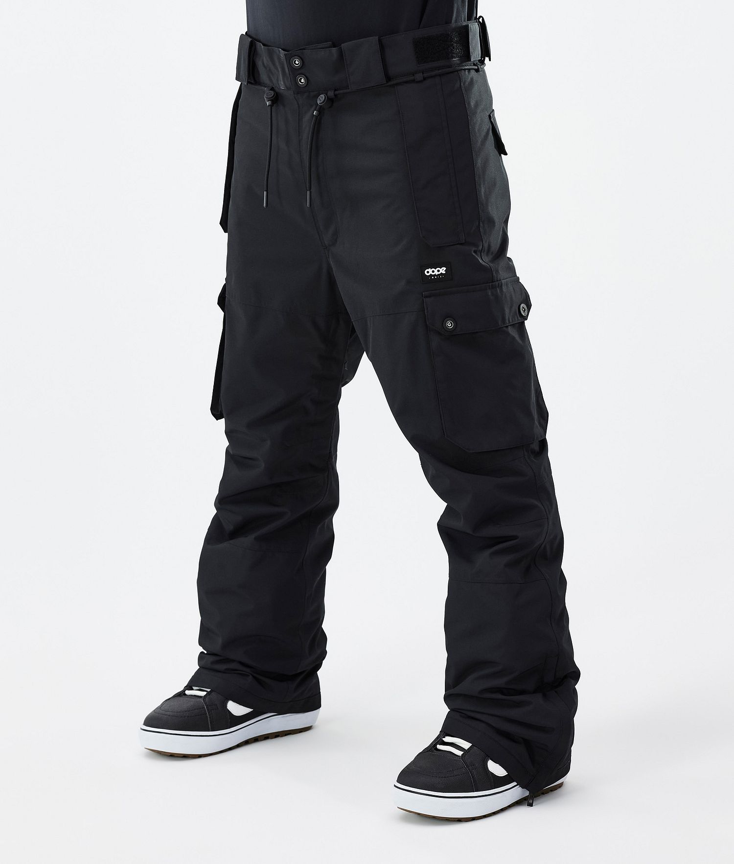 Pantalons de snowboard iconiques Dope pour homme Blackout