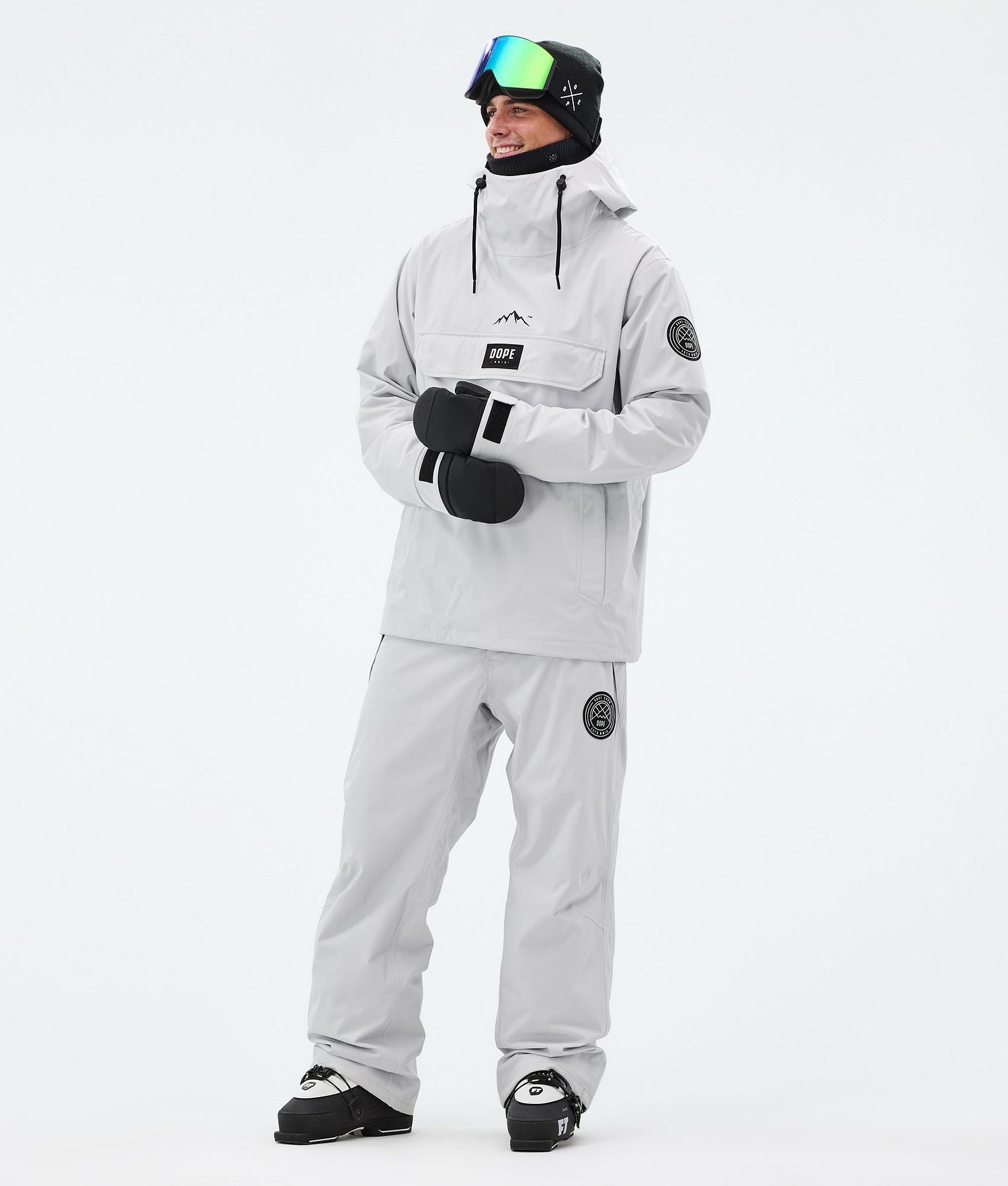 Pantalons de ski Dope Blizzard Homme Gris clair