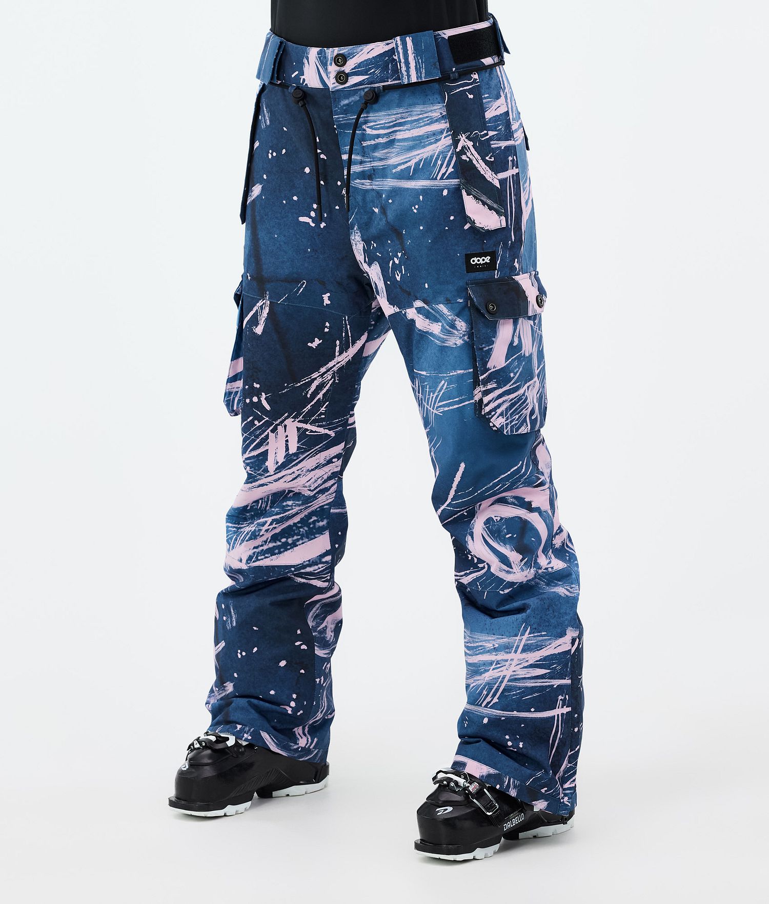 Pantalons de ski Dope Iconic W Femmes Carvings Pink