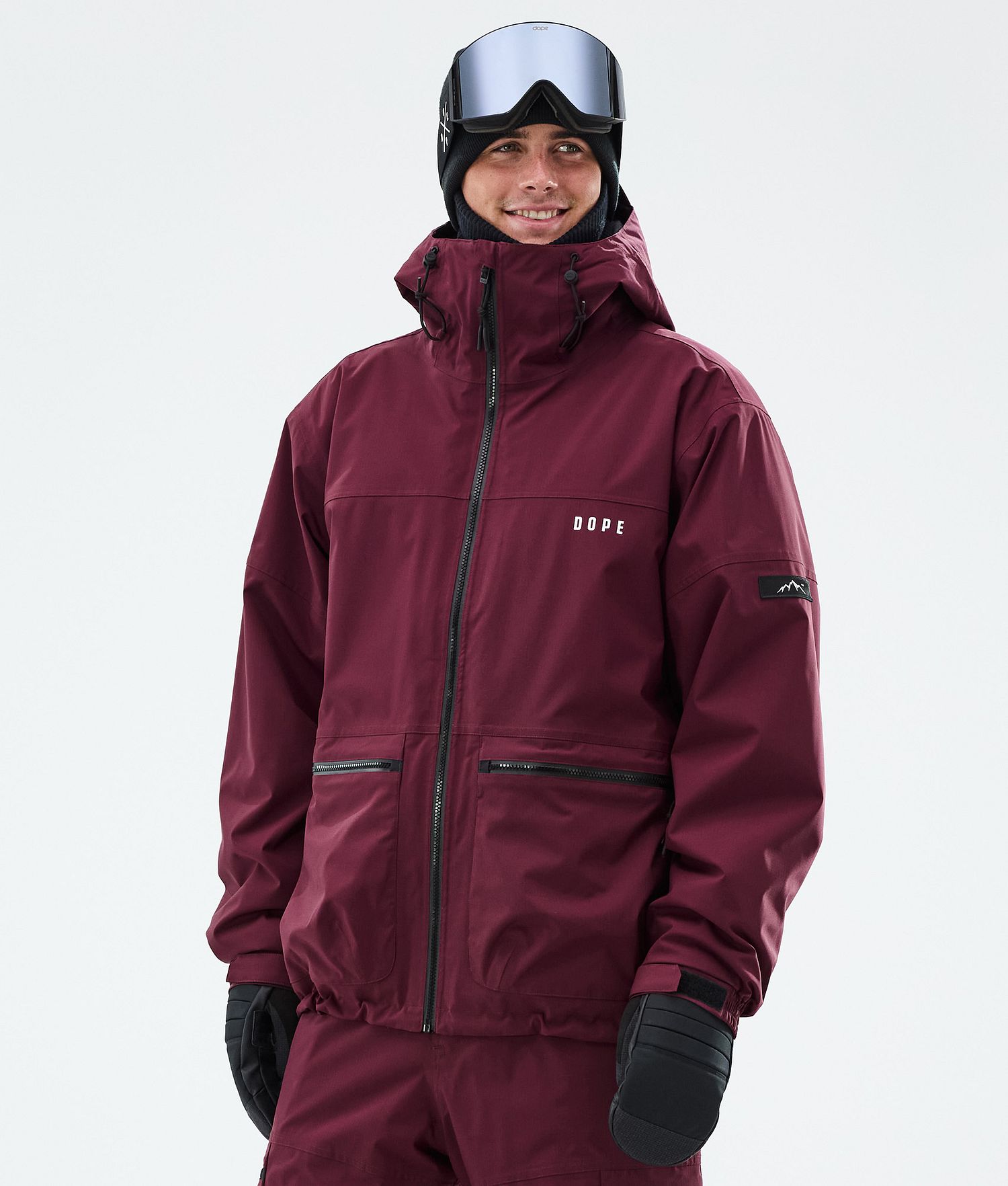Dope Vertex Ski Jacket Homme Bordeaux