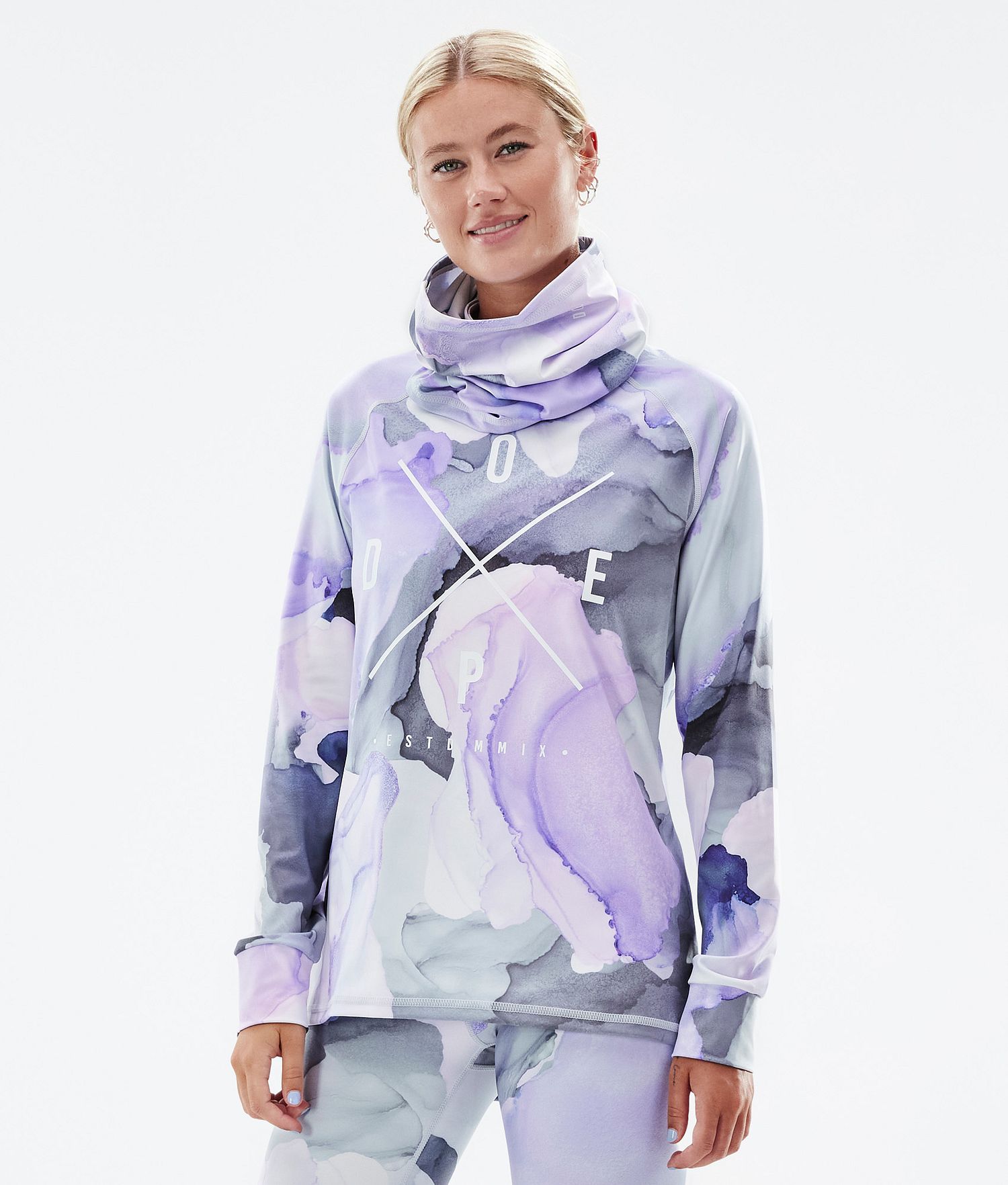 Dope Snuggle W 22 Base Layer Top Femme 2X-Up Violet