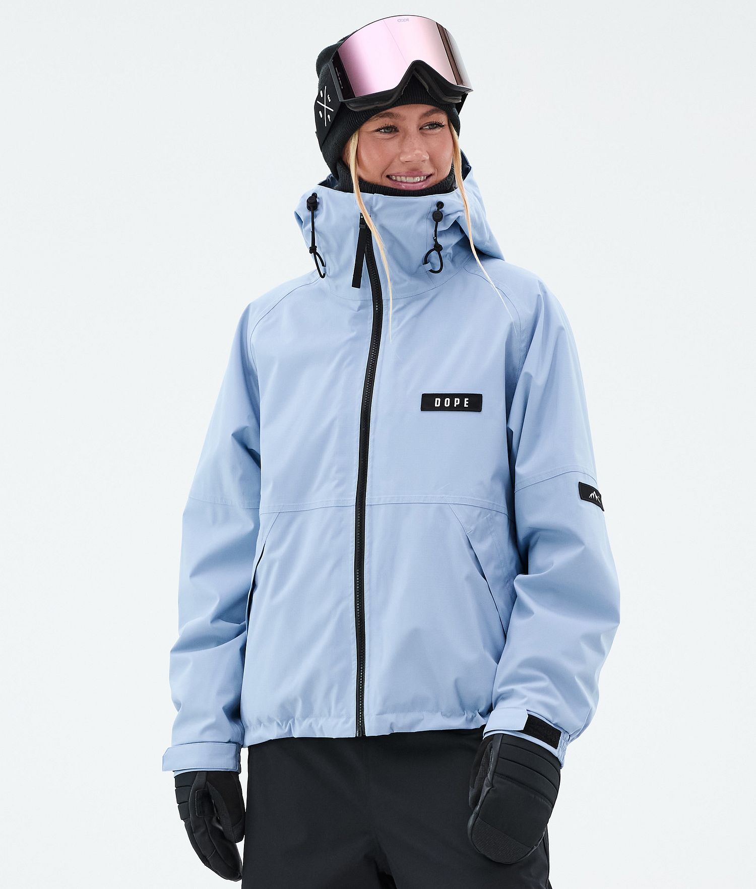 Dope Spartan W Snowboard Jacket Femme Bleu Clair