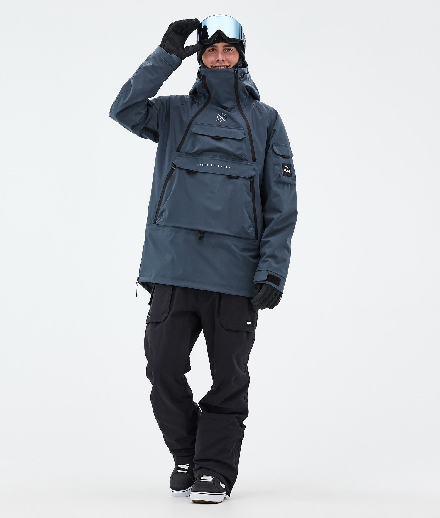 Dope Akin Snowboard Jacket Homme Bleu Métallique
