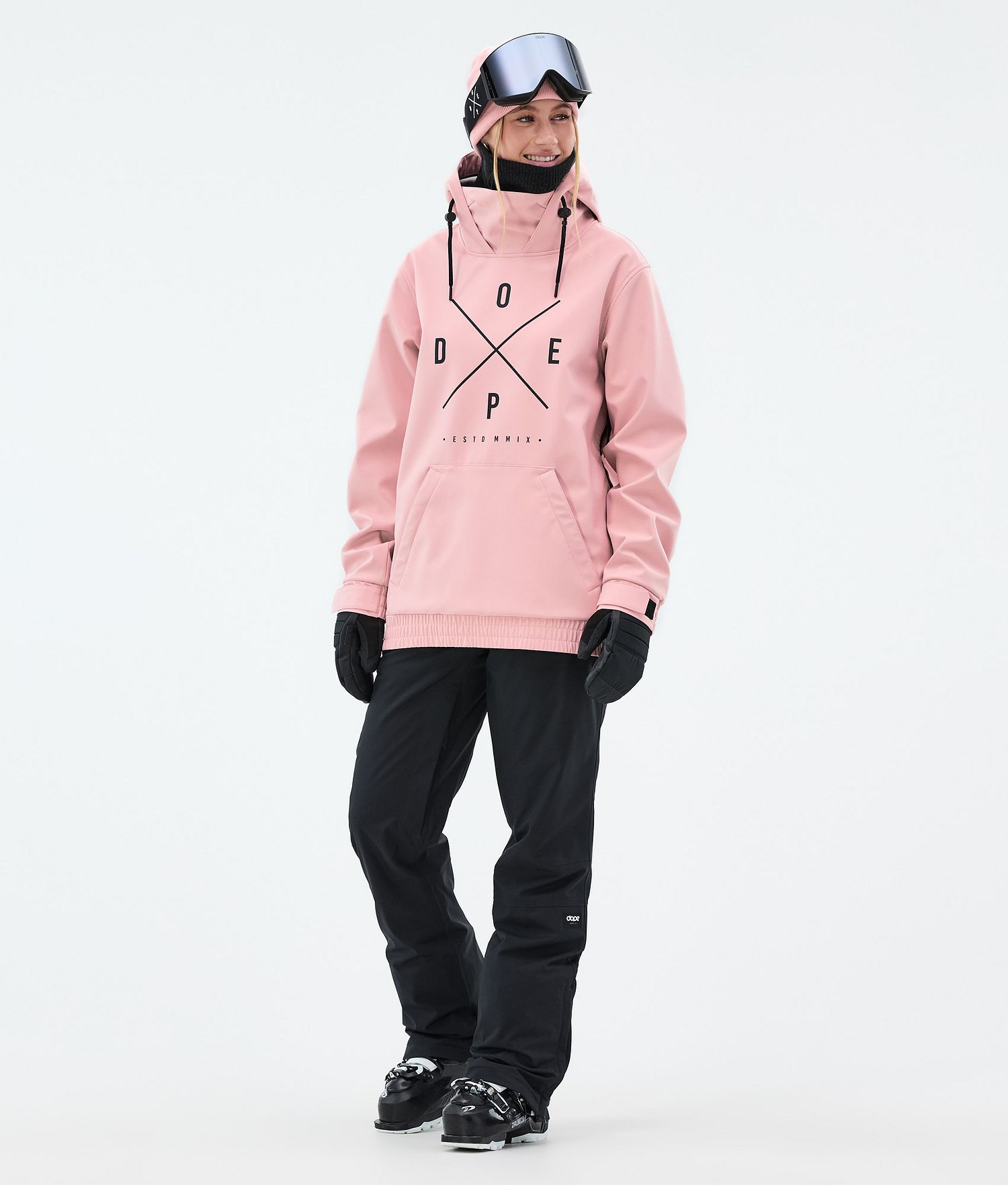 Dope Yeti W Ski Jacket Femme 2X-Up Rose Doux