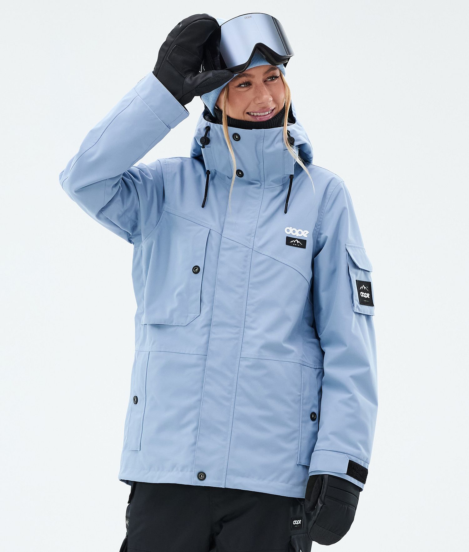 Dope Adept W Snowboard Jacket Femme Bleu Clair