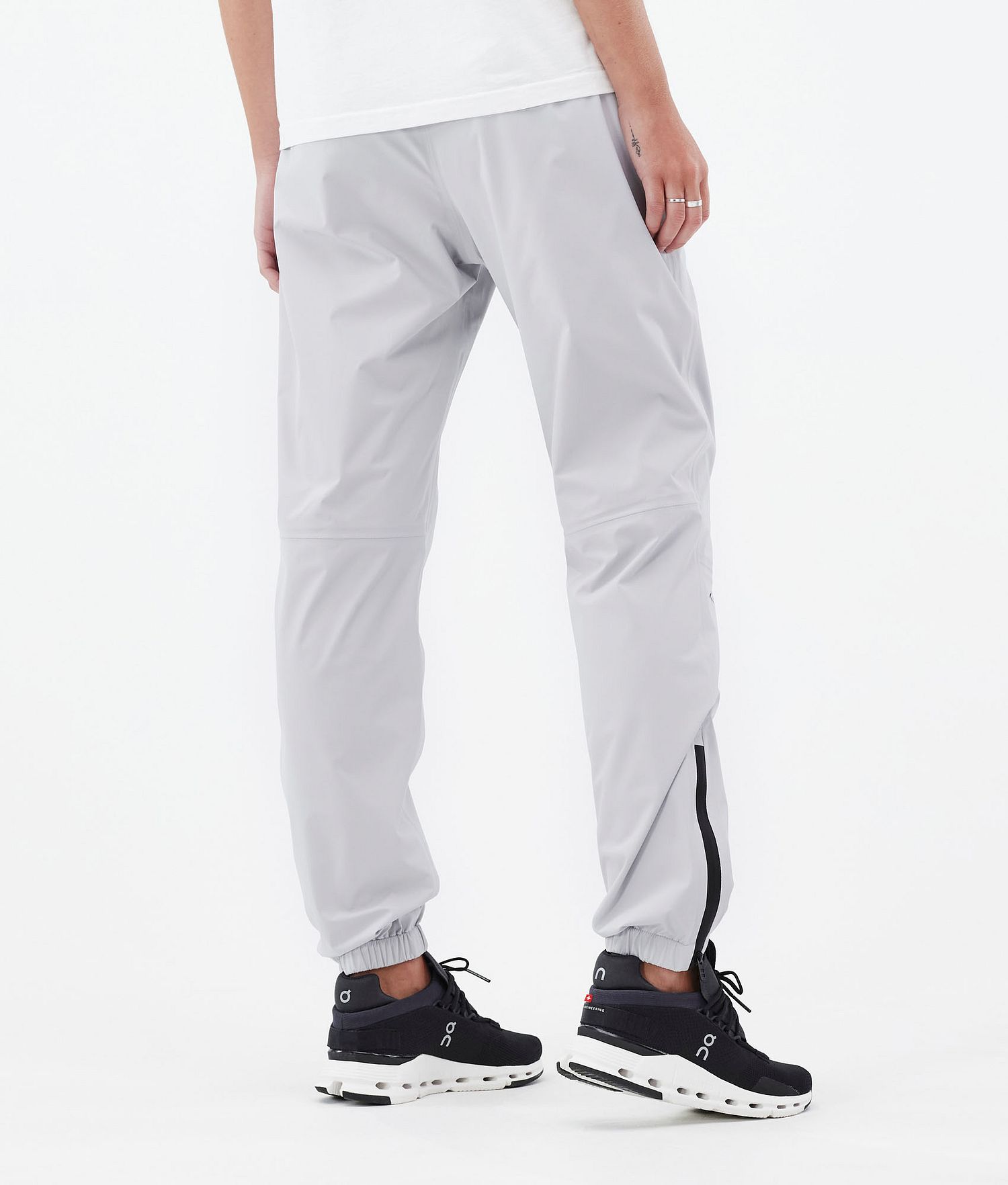 Pantalons de pluie Dope Downpour Femme Gris clair