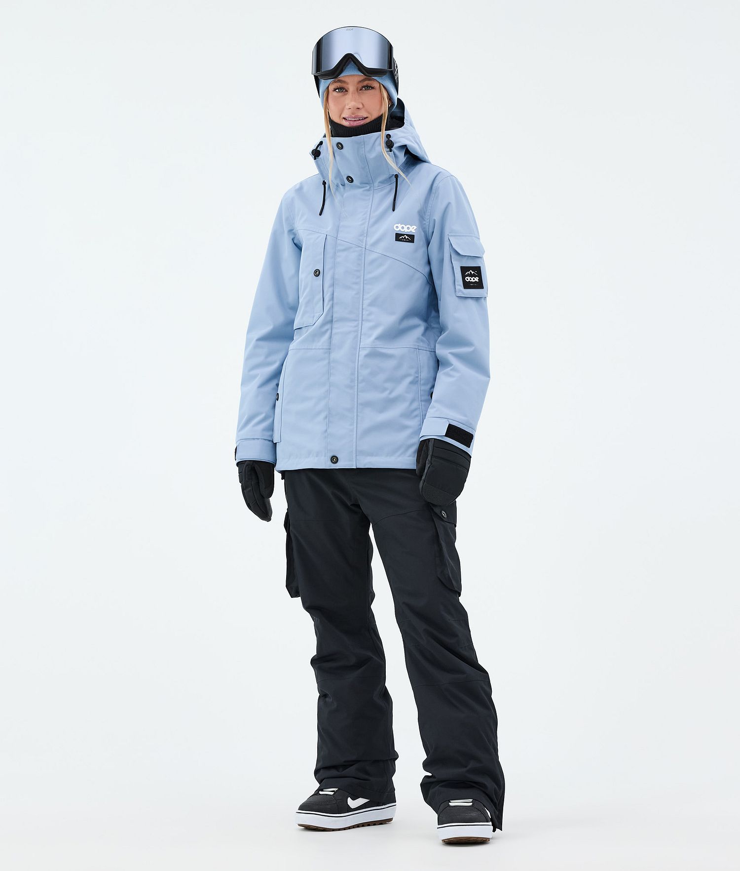 Dope Adept W Snowboard Jacket Femme Bleu Clair