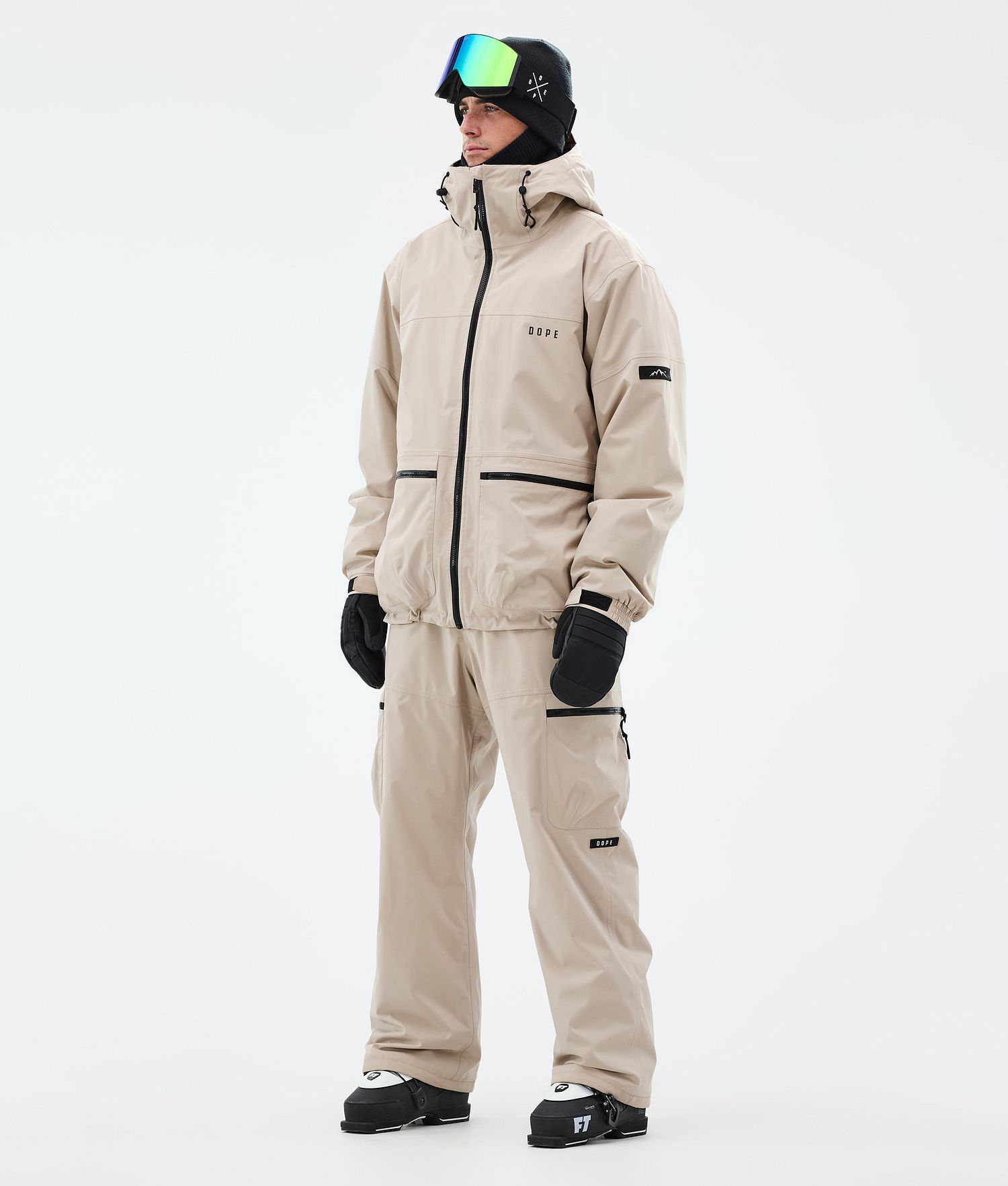 Dope Vertex Veste de Ski Homme Sable