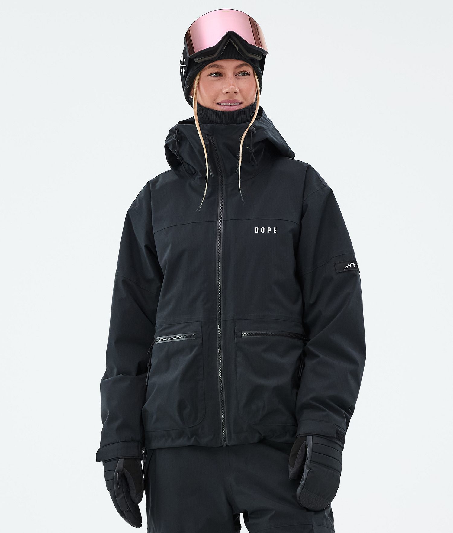 Dope Vertex W Snowboard Jacket Femme Noir