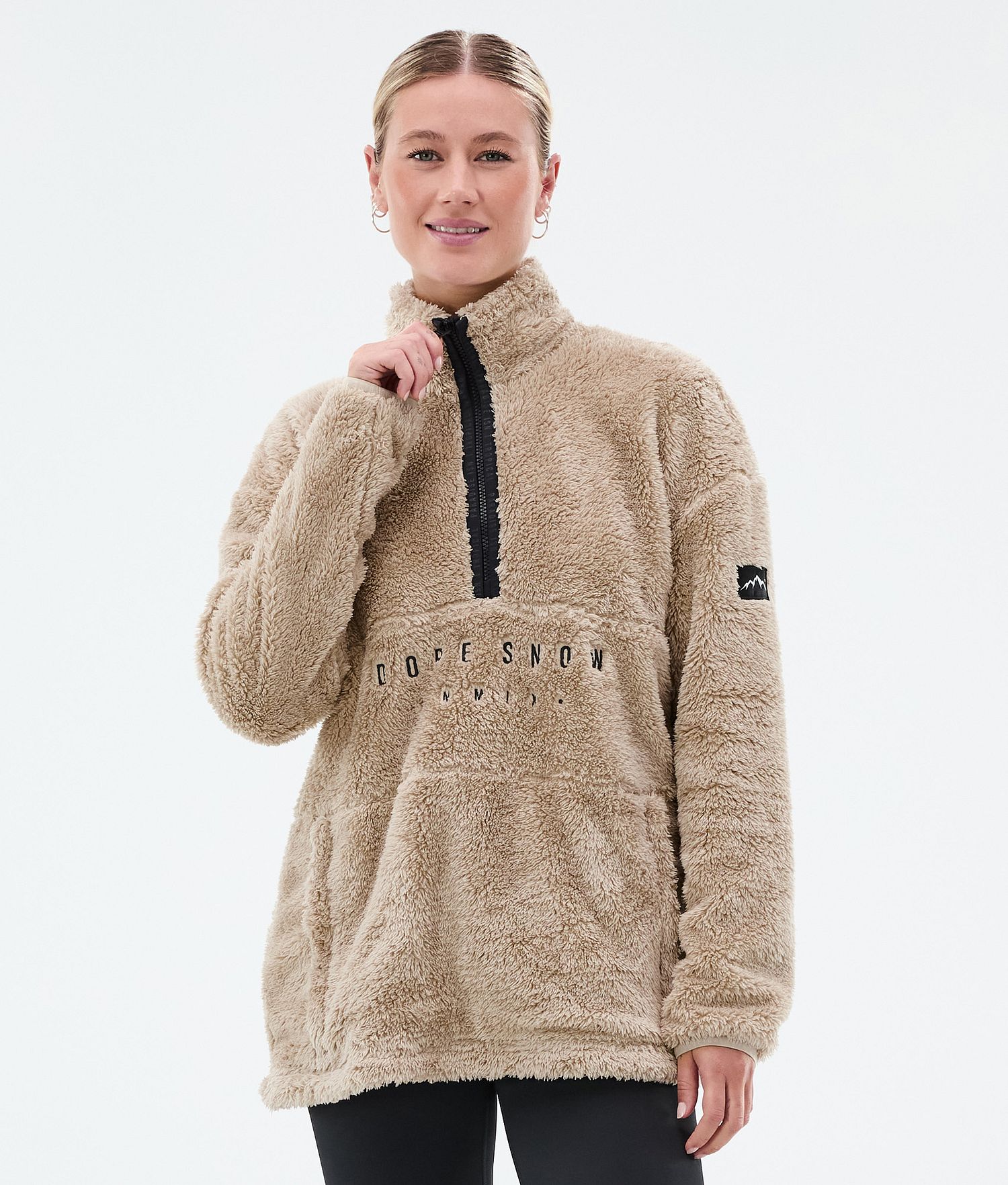 Dope Pile W Fleece Sweat Femme Sable Dope Pile W Fleece Sweat Femme Sable