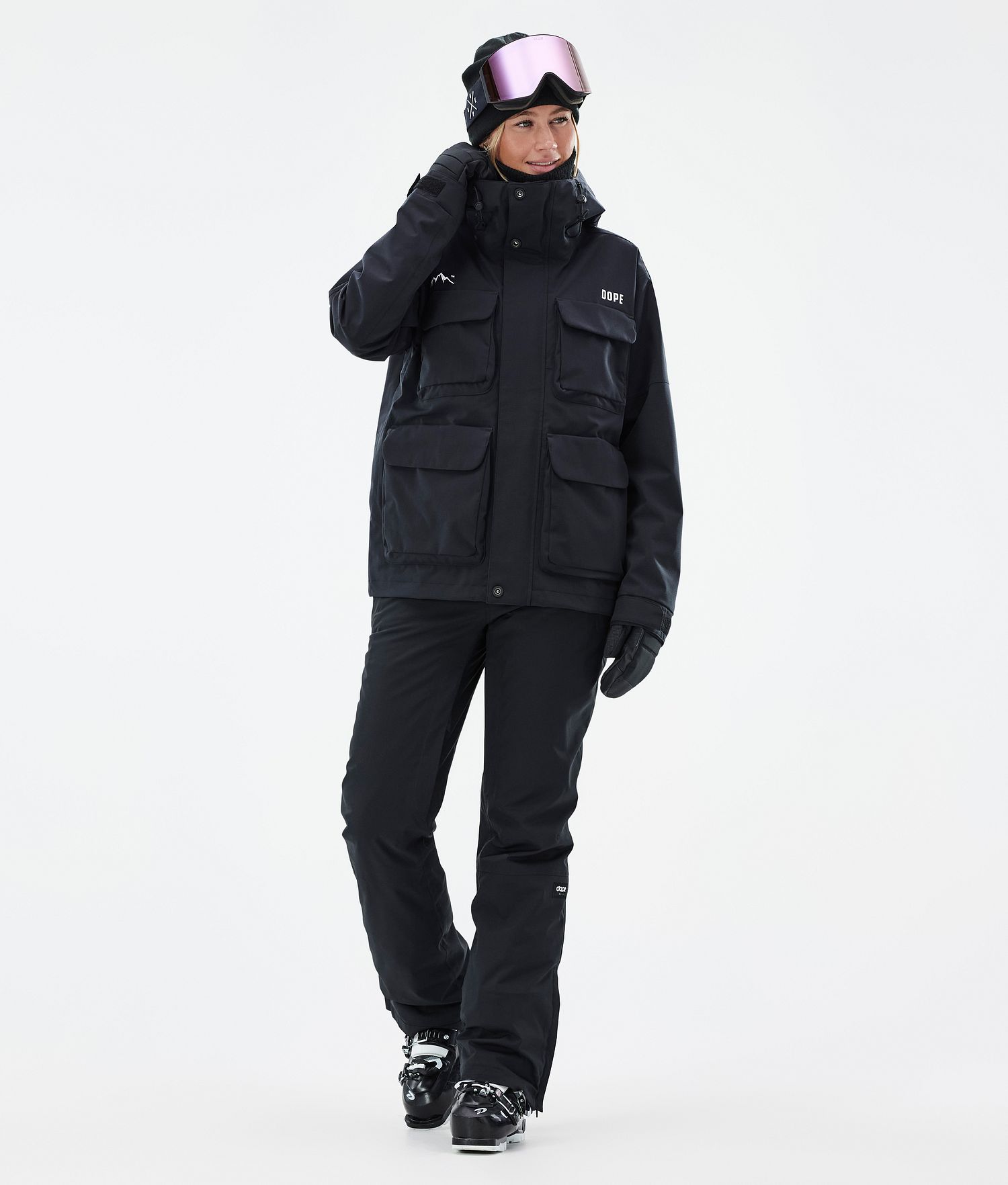 Dope Zenith W Ski Jacket Femme Noir