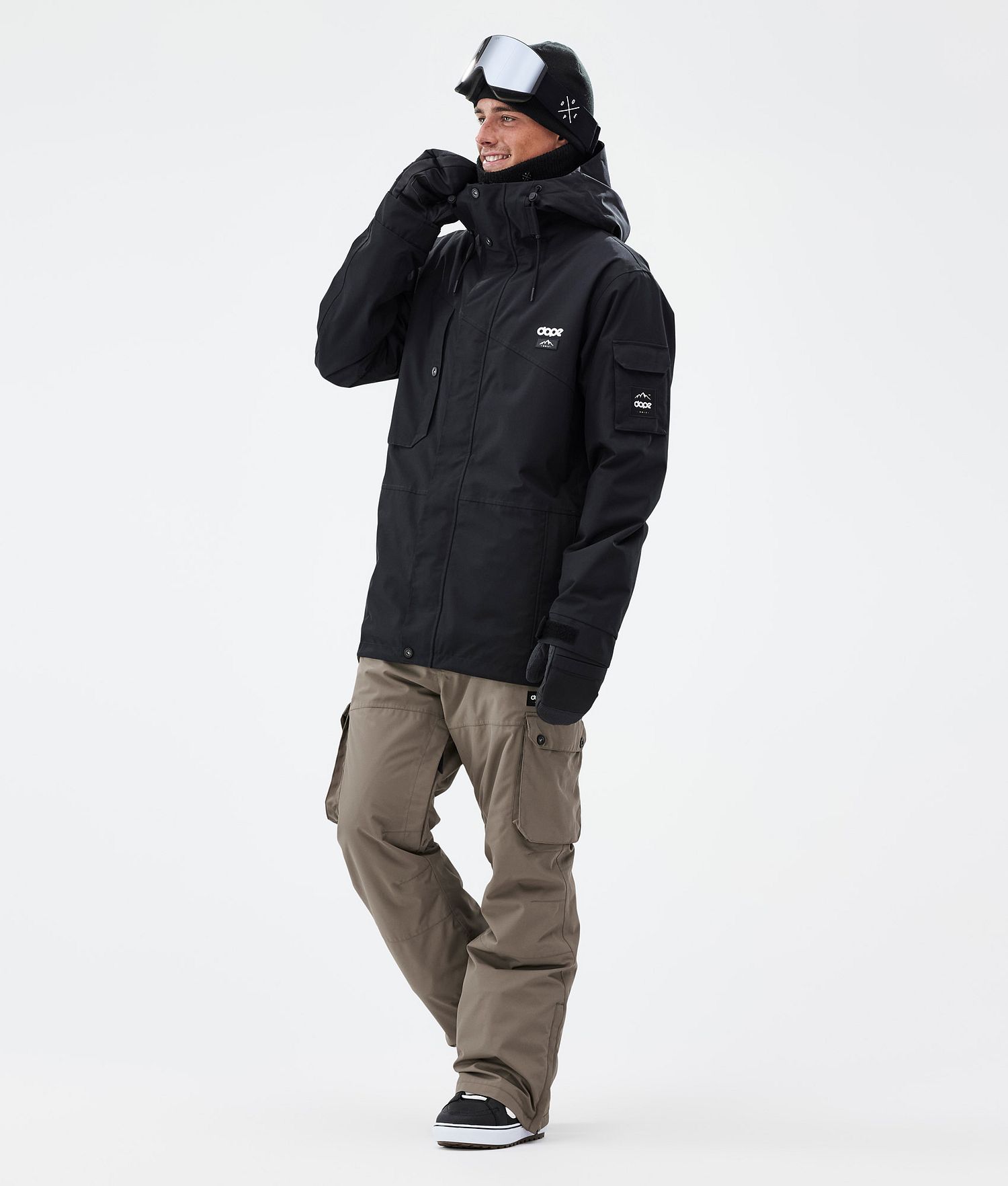 Pantalons de snowboard Dope Iconic Homme Marron