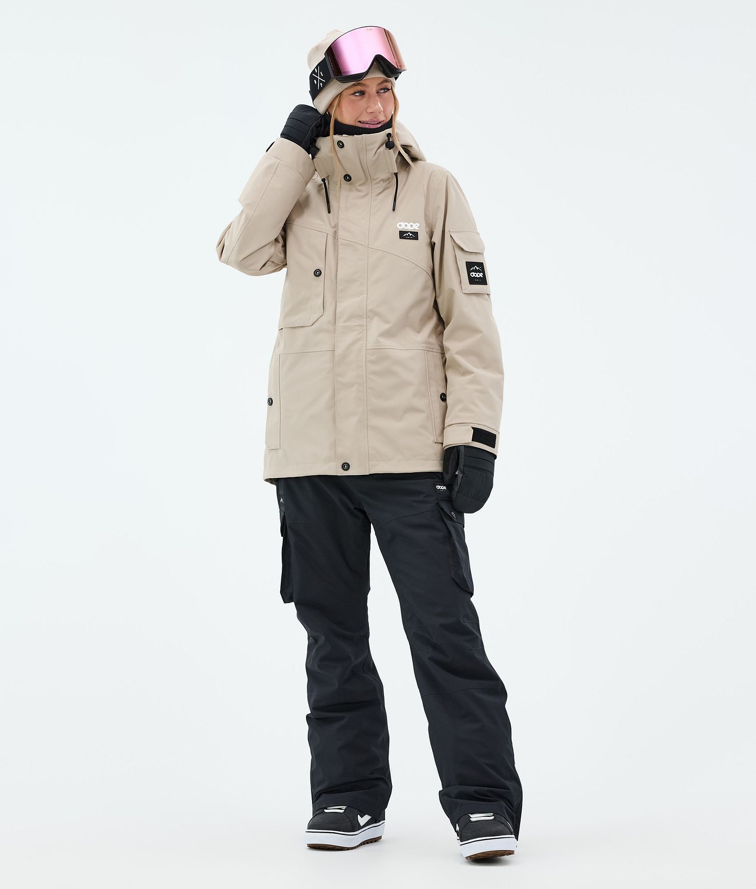 Dope Adept W Snowboard Jacket Femme Sable