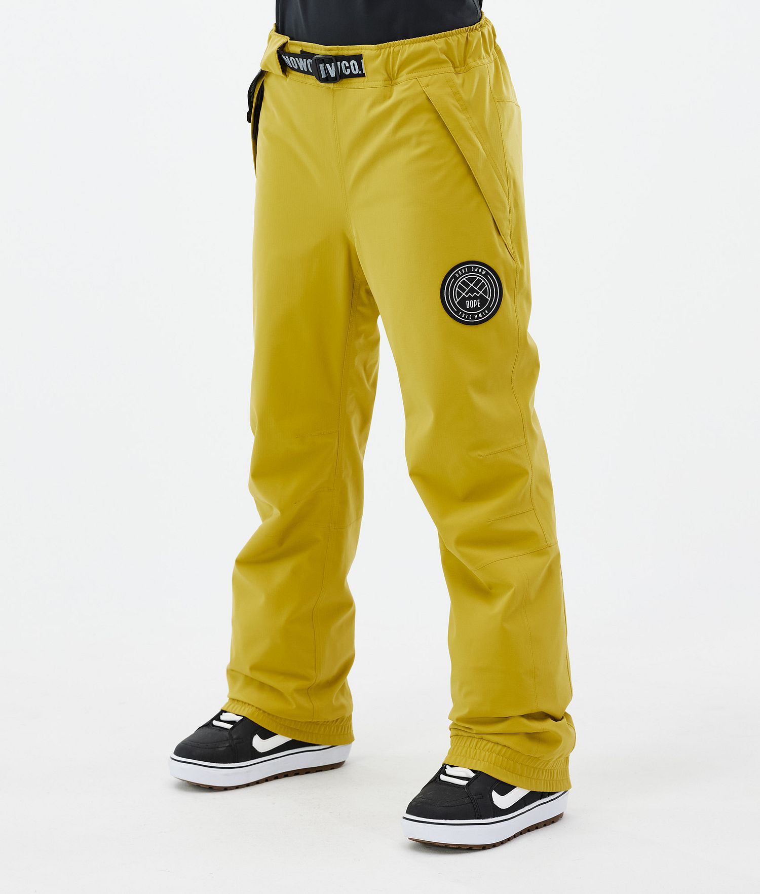 Pantalons de snowboard Dope Blizzard W 2024 Femme Jaune