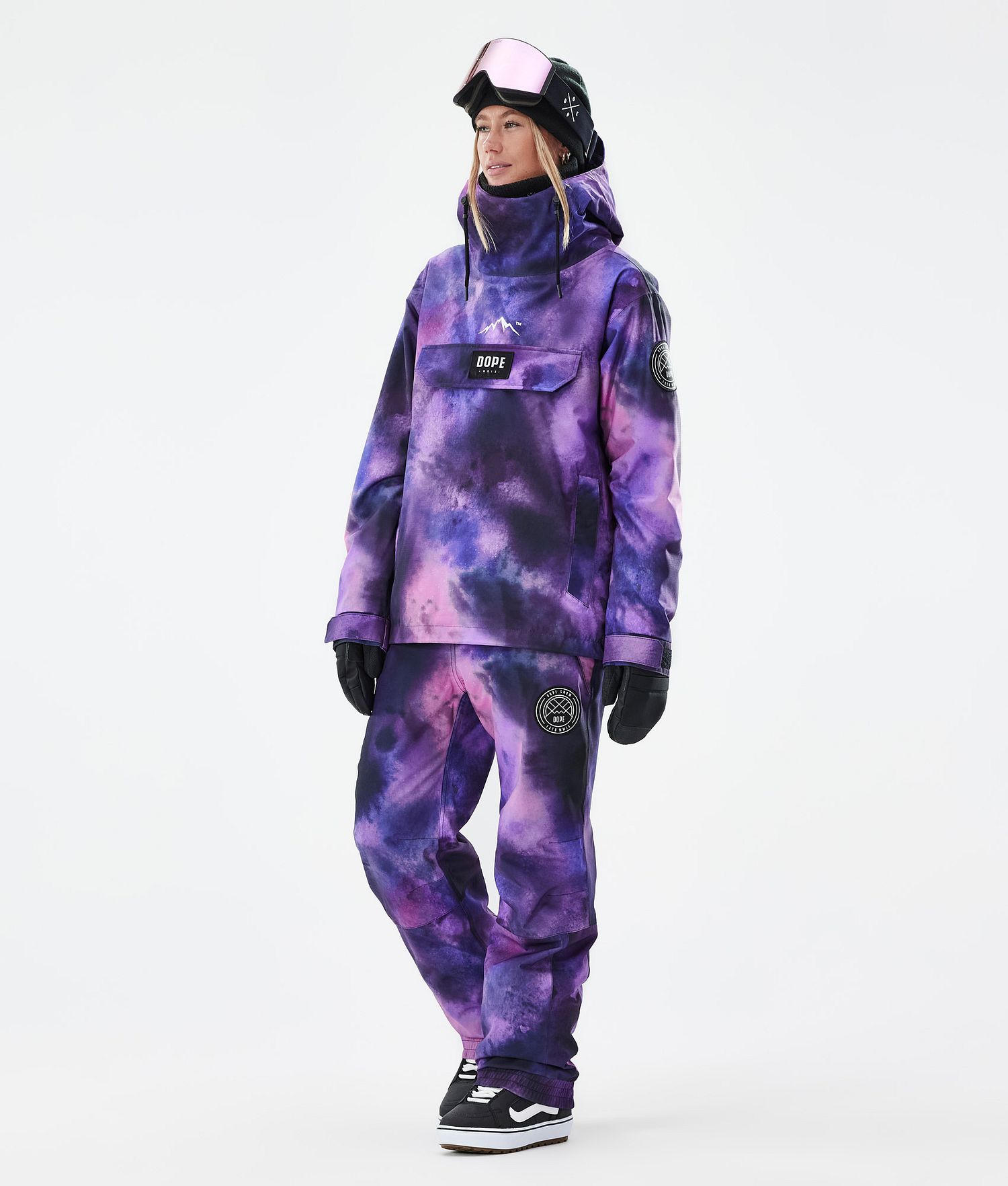 Pantalons de snowboard Dope Blizzard W Femme Dusk