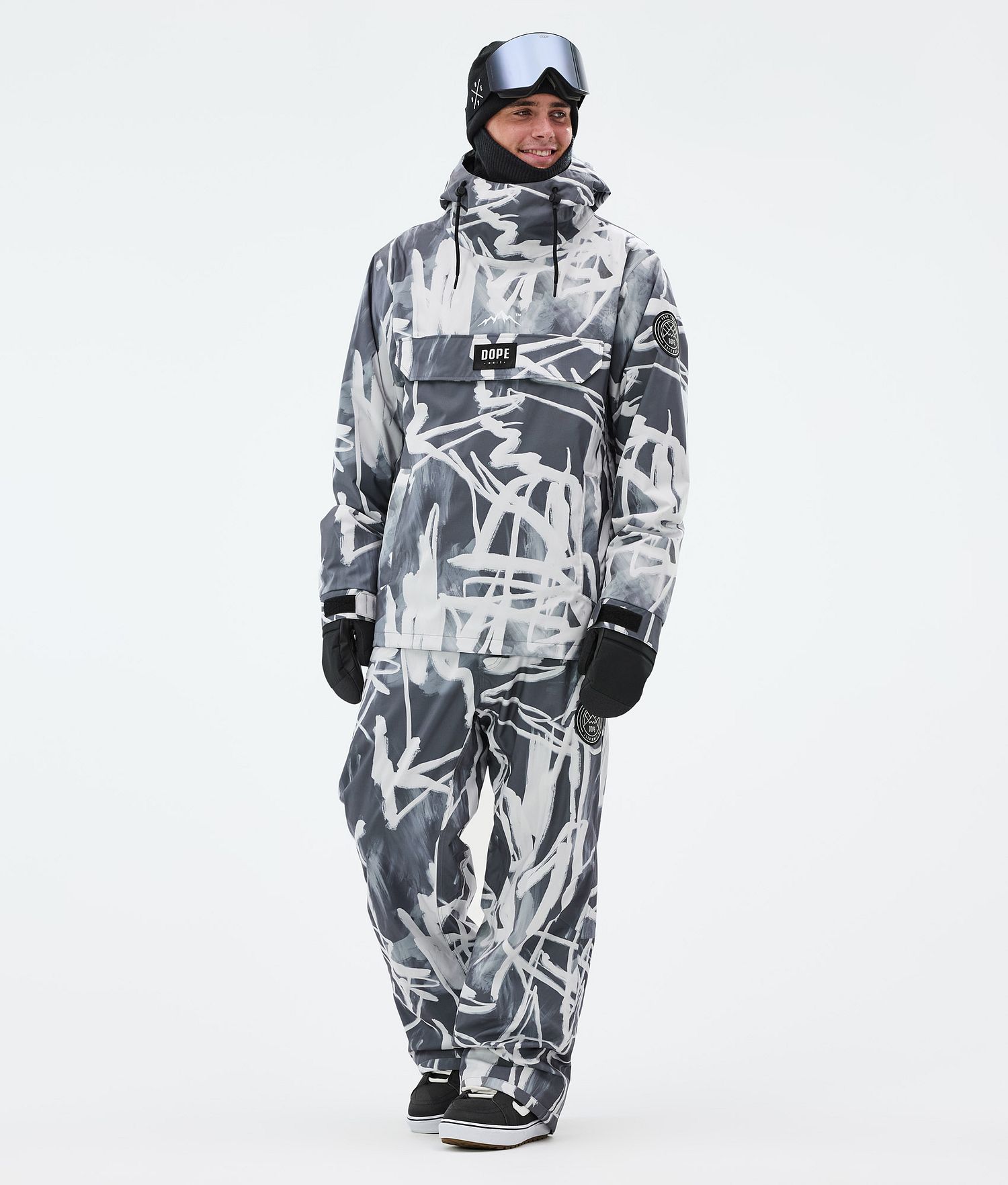 Pantalon de snowboard Dope Blizzard Homme Scribble Noir