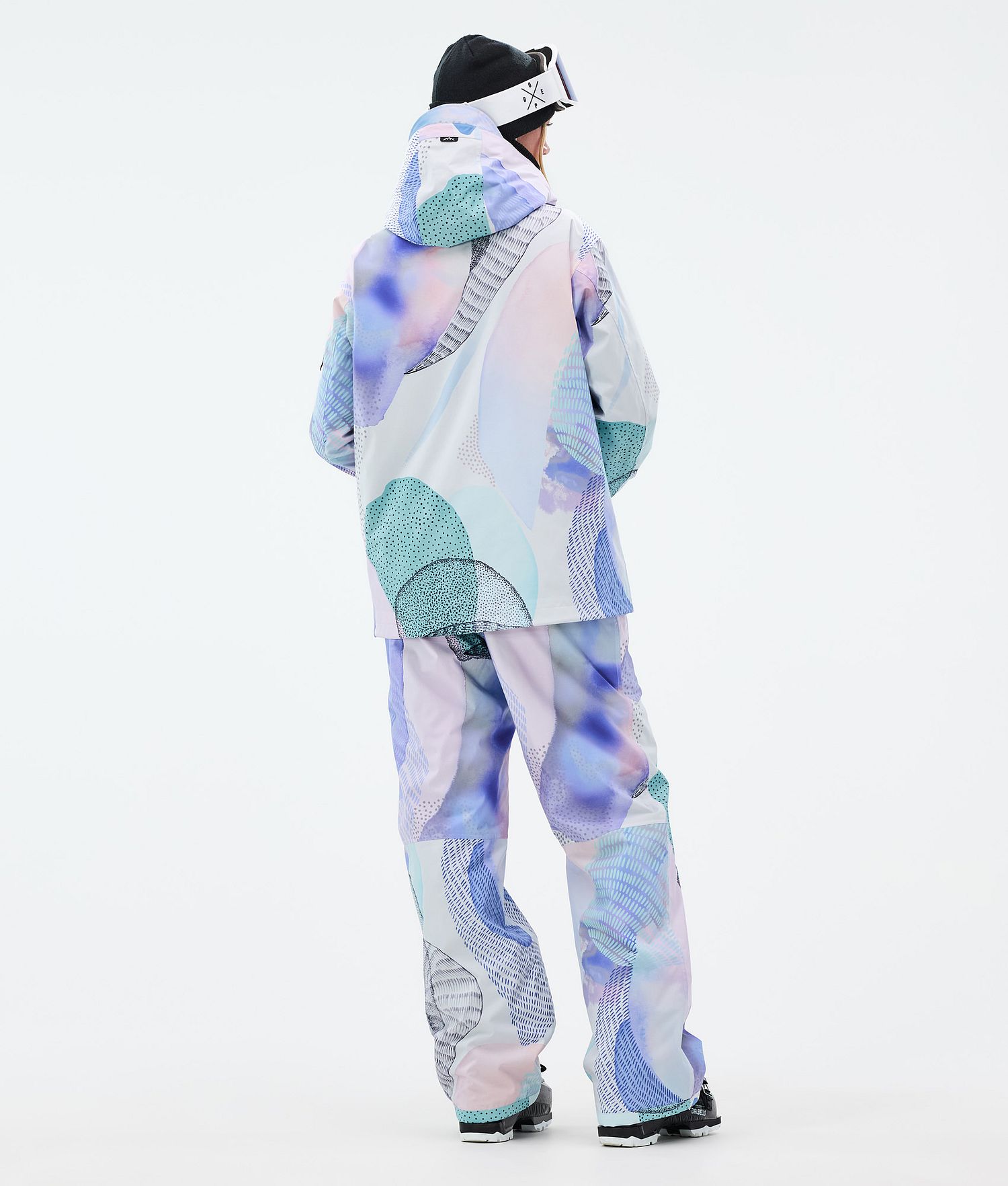 Ensemble de ski Blizzard W pour femme couleur brume de la marque dope.
