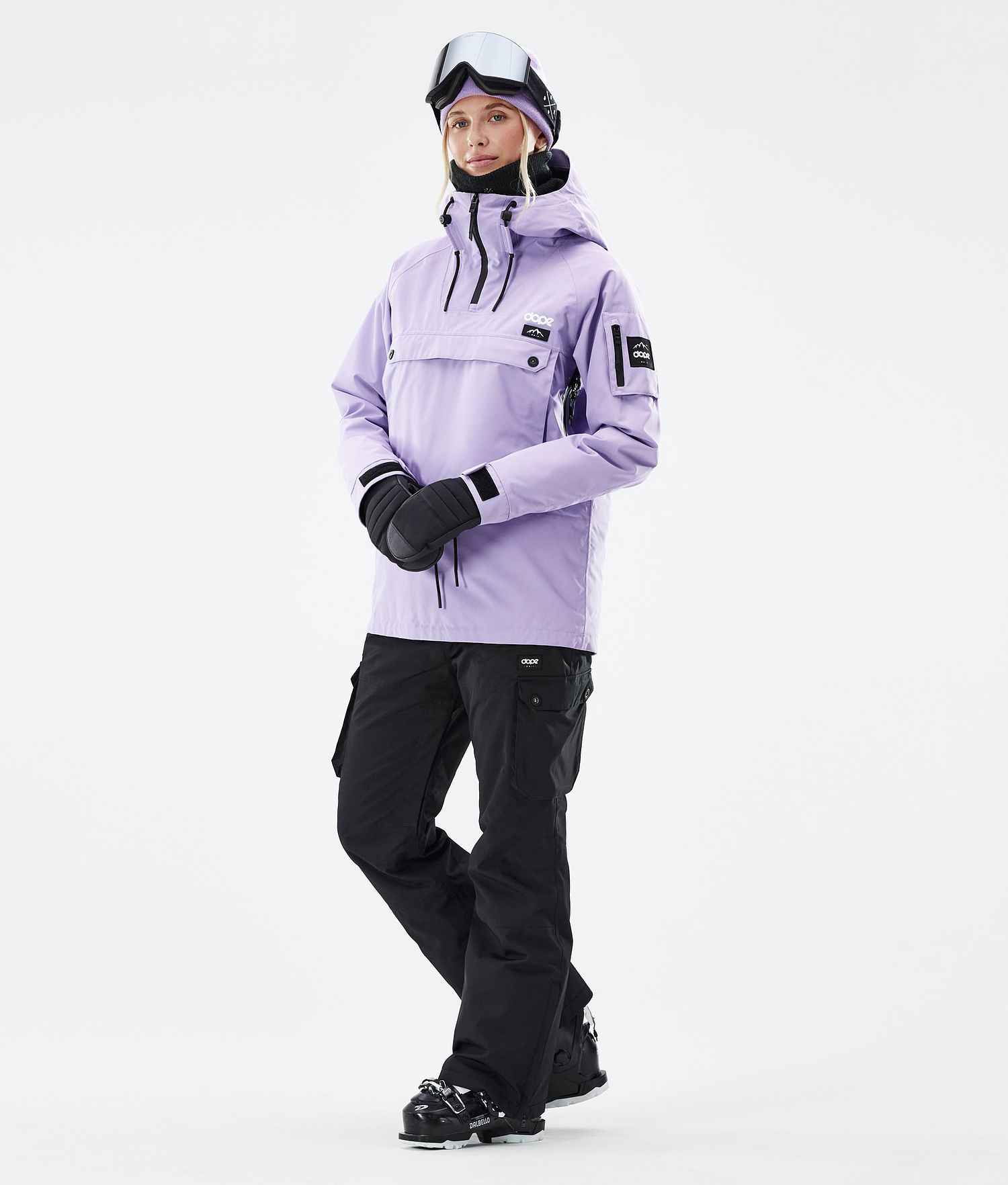 Dope Annok W Ski Jacket Femme Violet Foncé