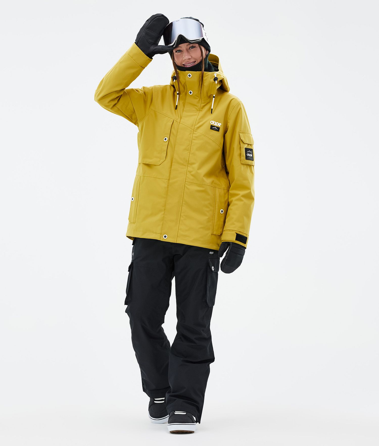 Dope Adept W Snowboard Jacket Femme Jaune