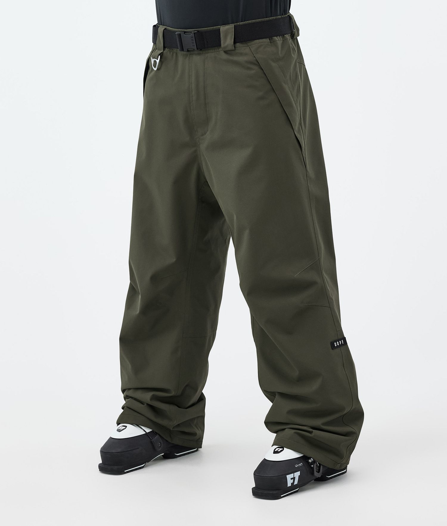 Pantalons de ski Dope Big Homme Olive Vert Pantalons de ski Dope Big Homme Olive Vert
