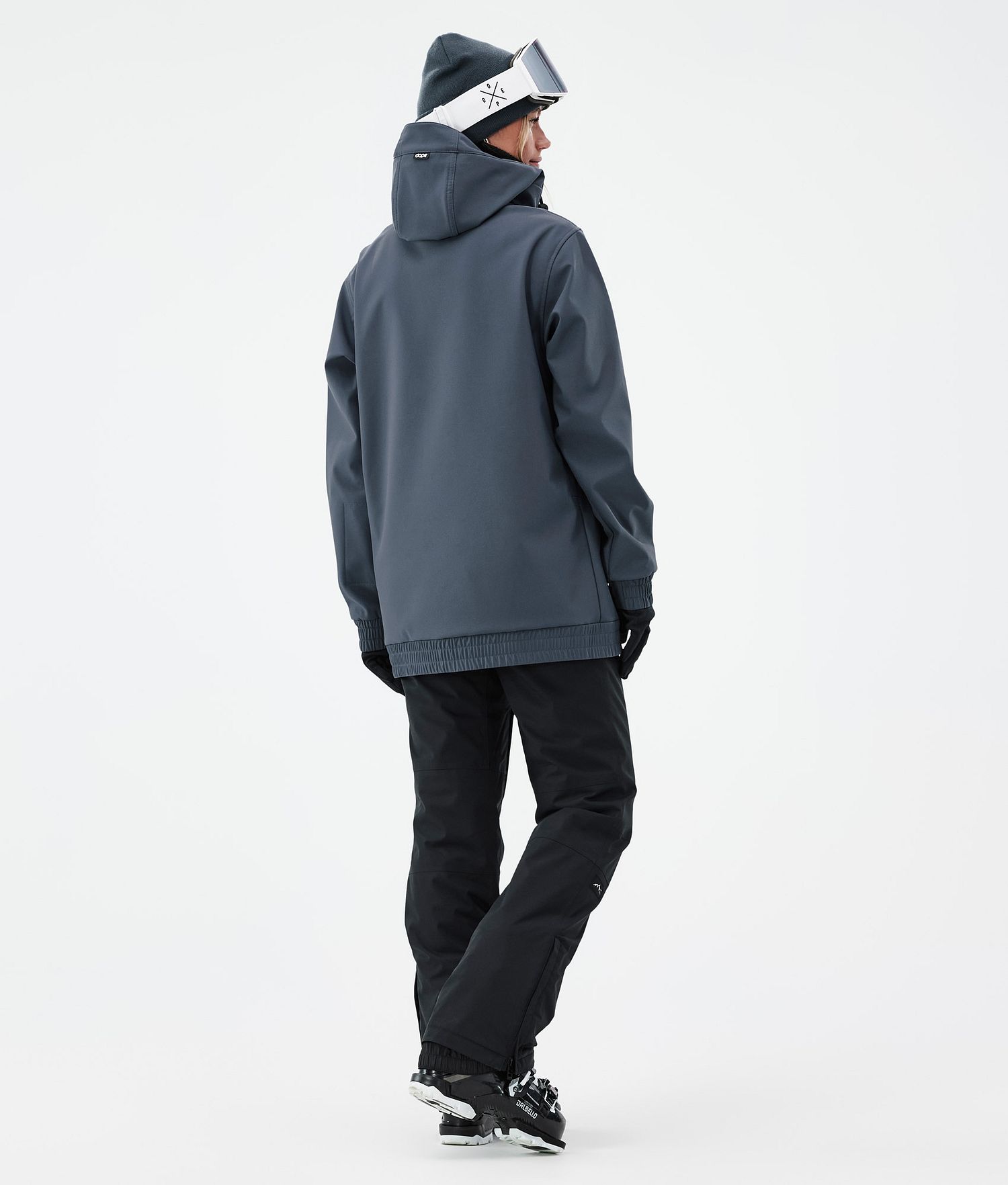 Combinaison de ski Yeti W pour femme couleur bleu métallique/noir de la marque dope