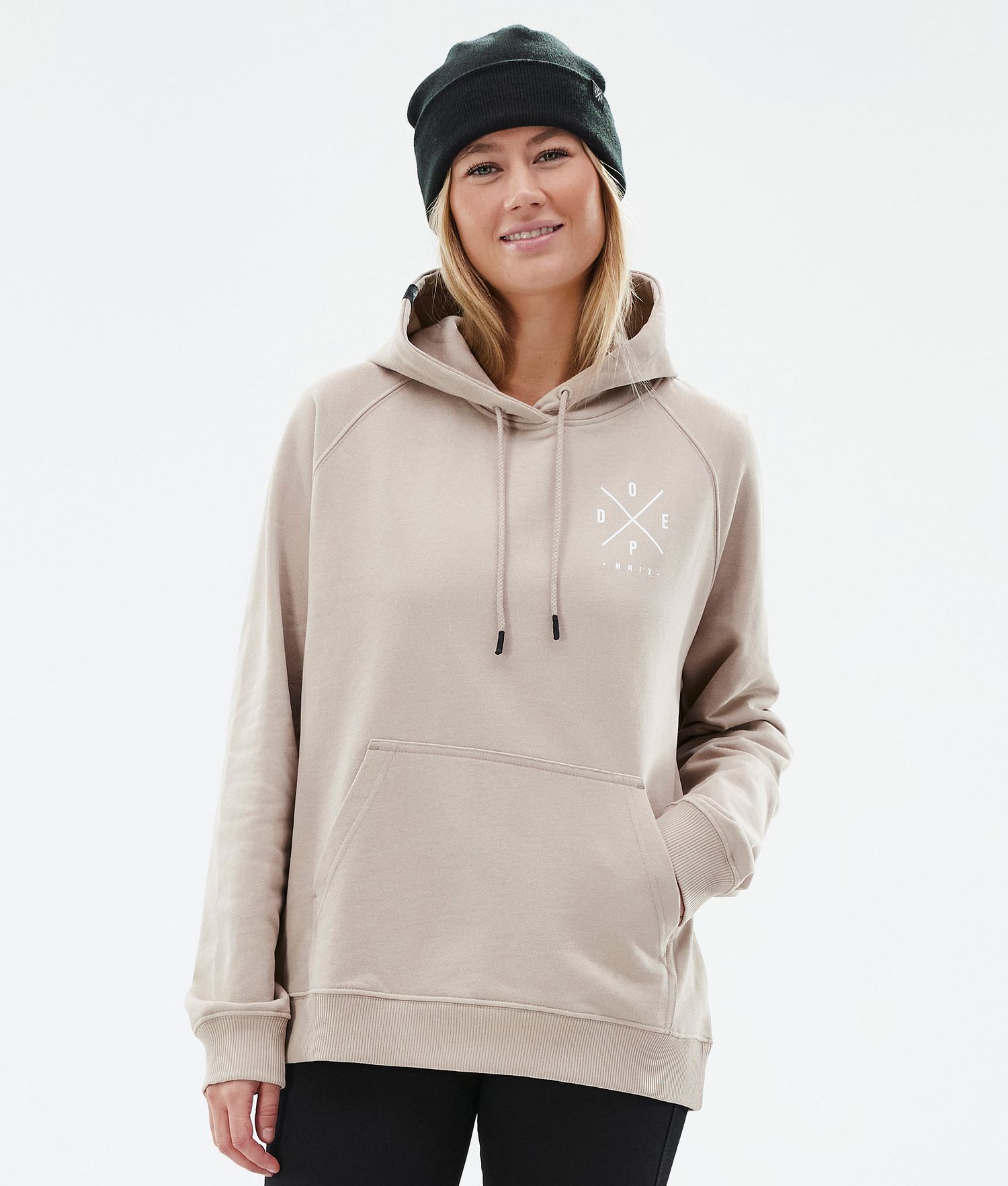 Dope Common W Hoodie Femme 2X-Up Sand