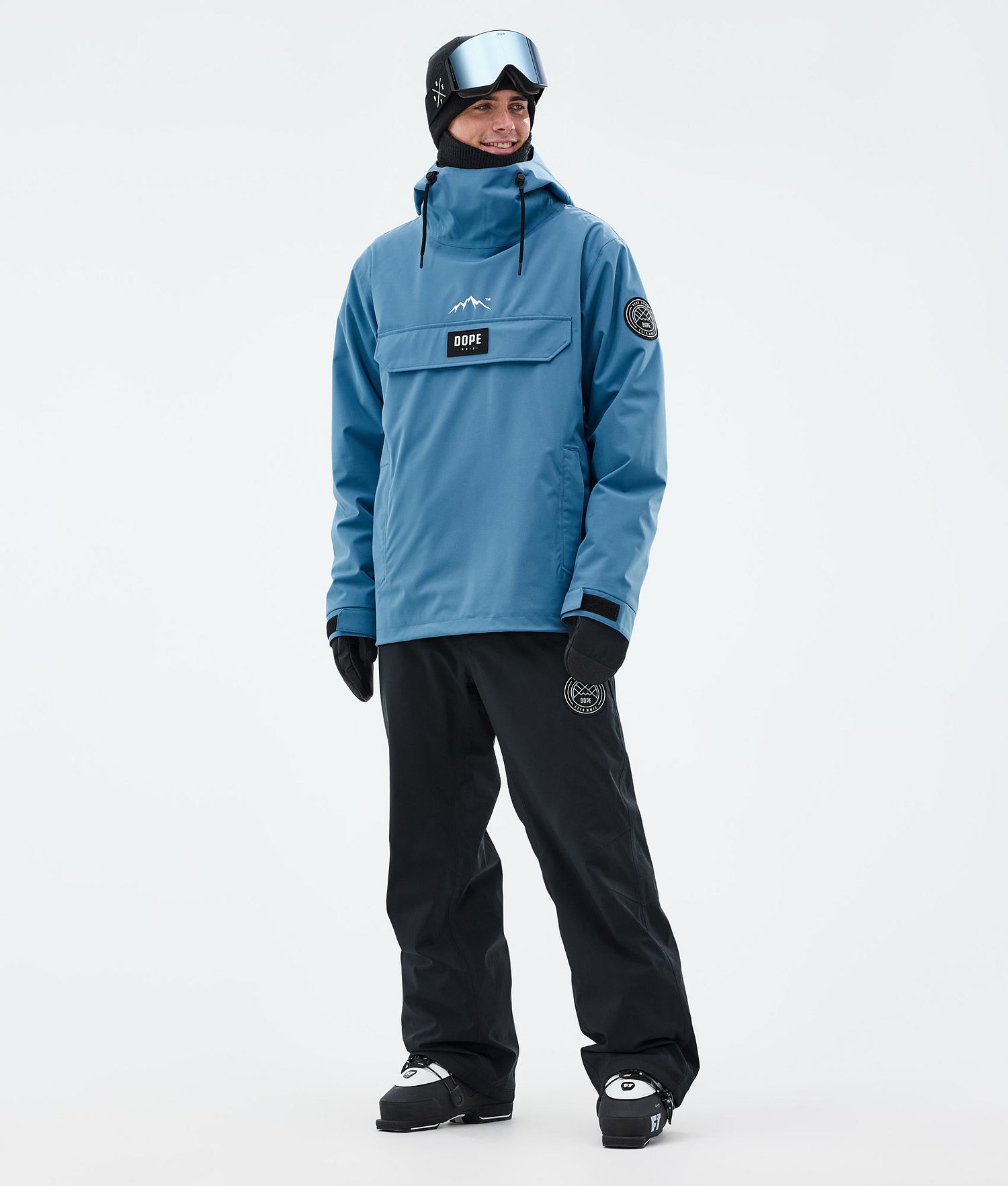 Combinaison de ski Dope Blizzard pour homme bleu acier/noir