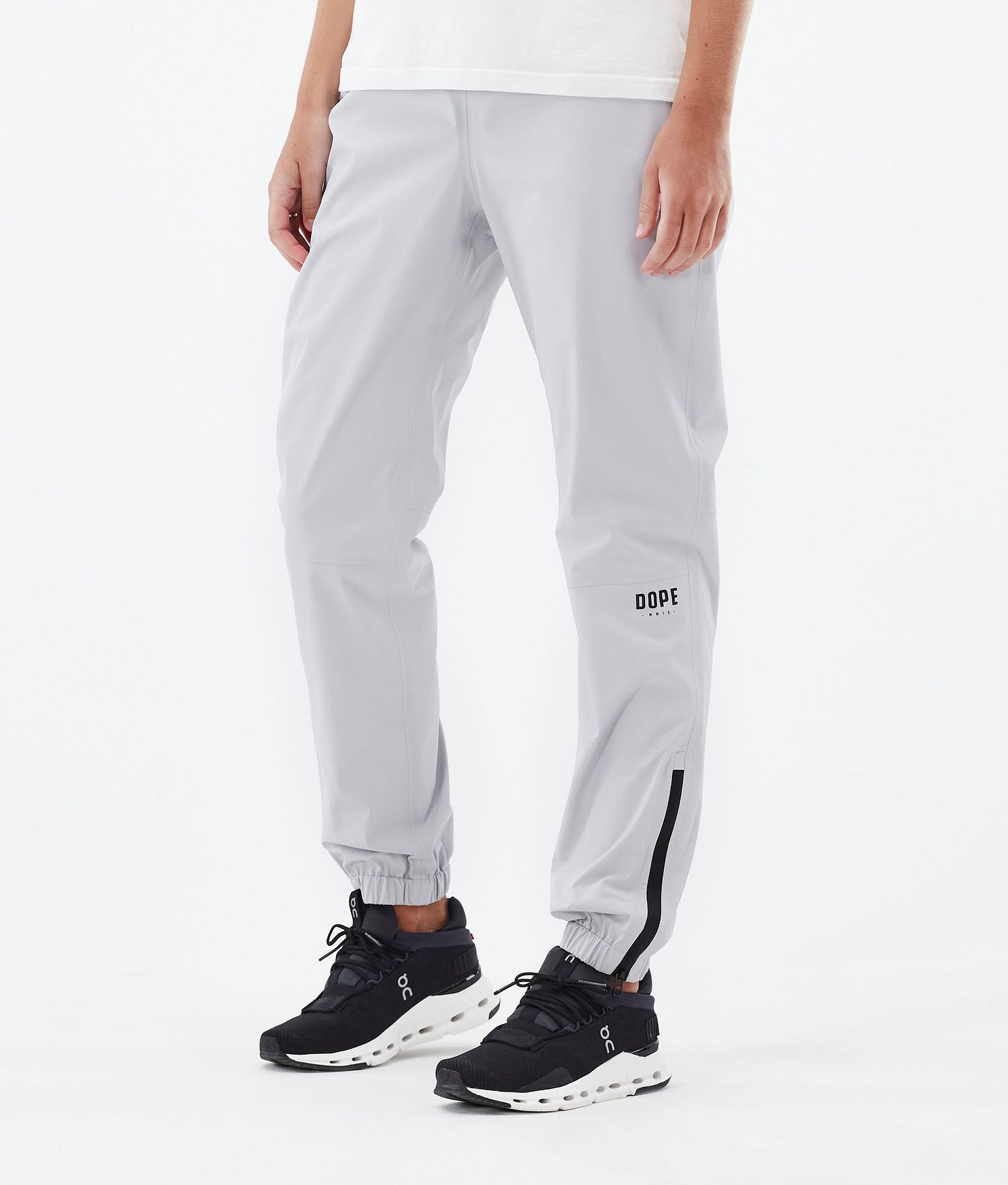 Pantalons de pluie Dope Downpour Femme Gris clair