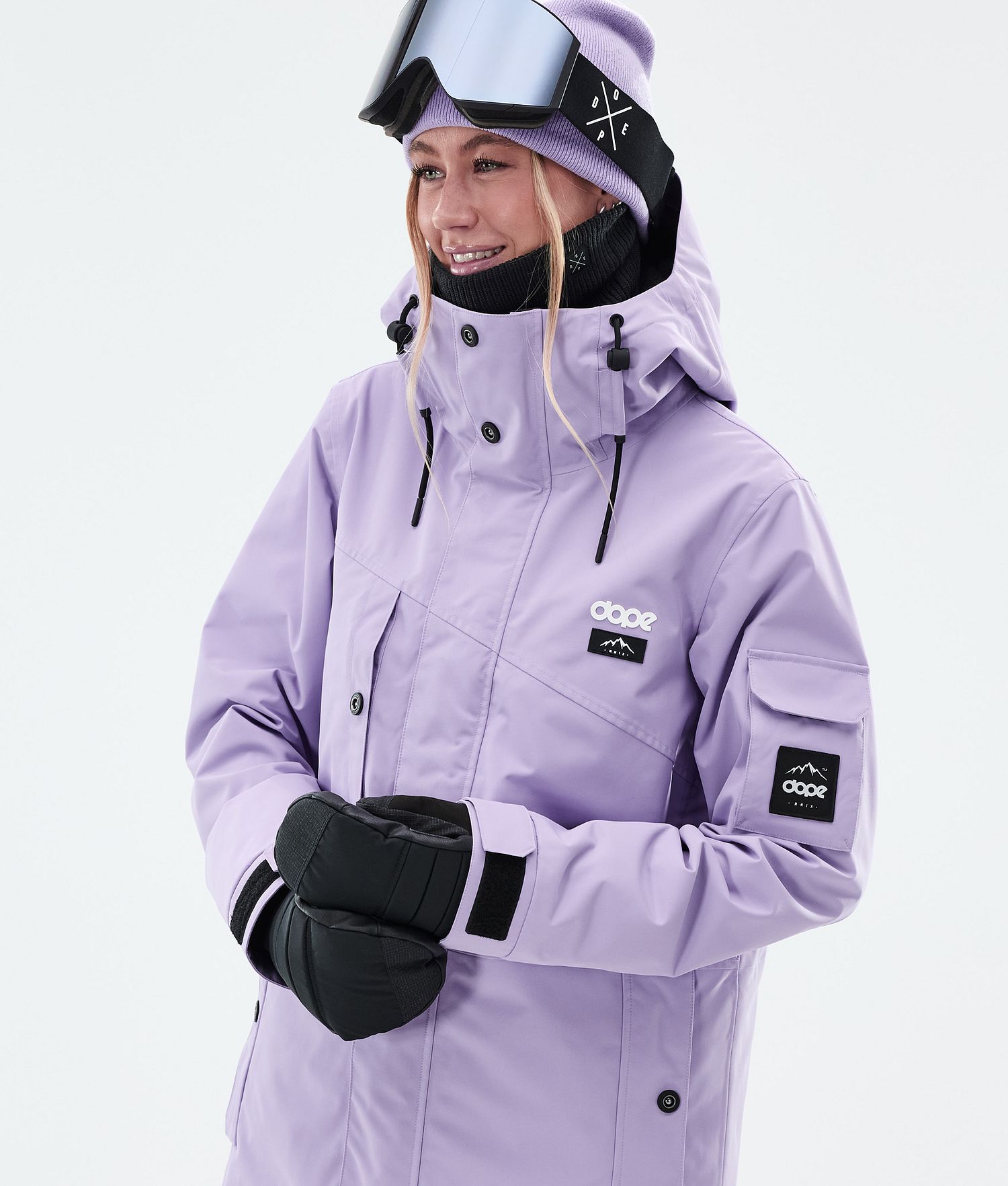 Dope Adept W Snowboard Jacket Femme Violet Fading