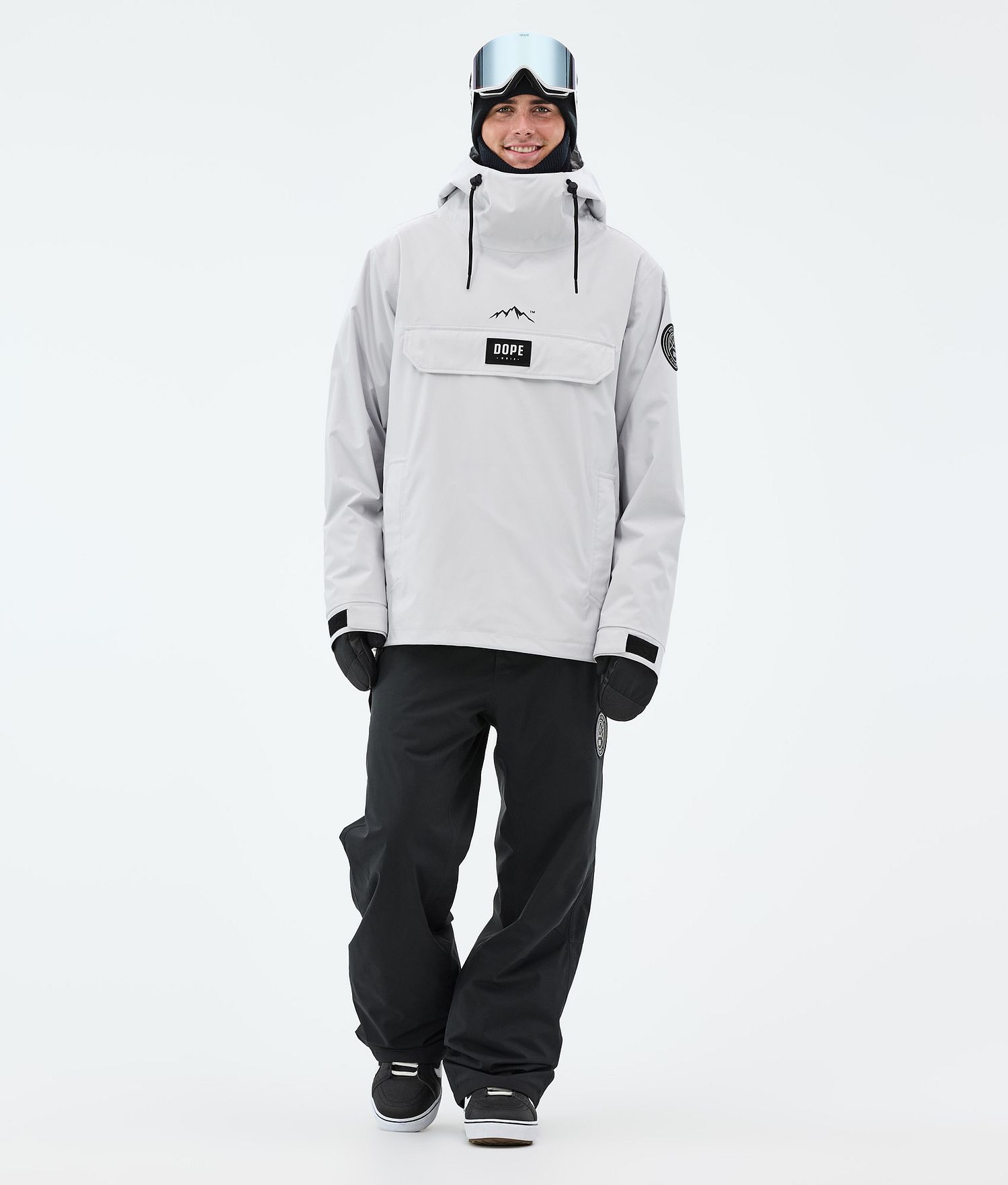 Dope Blizzard Snowboard Jacket Homme Gris Clair