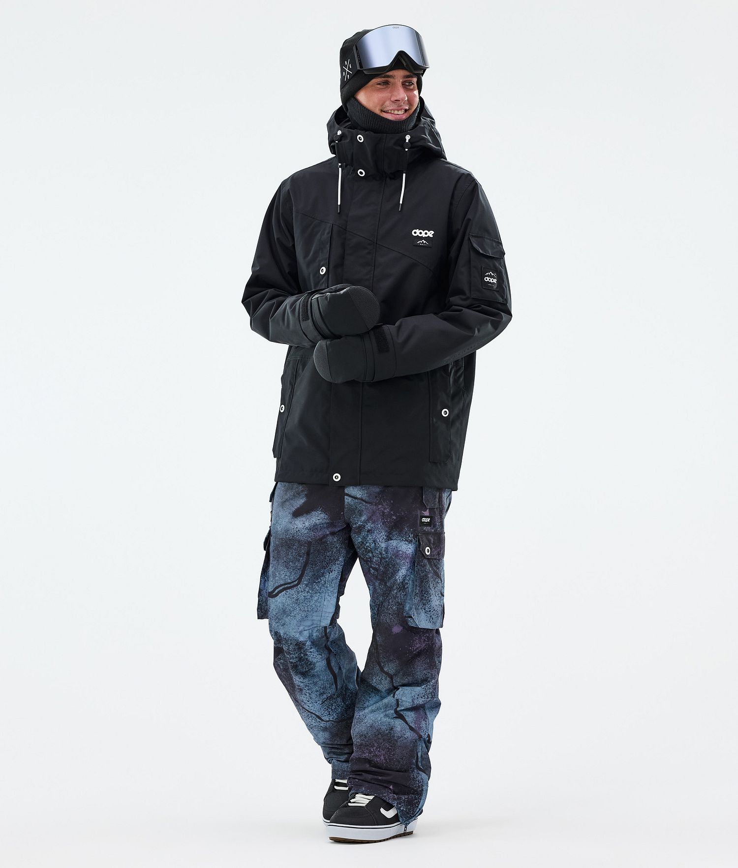 Pantalons de snowboard Dope Iconic Homme Jungle Purple