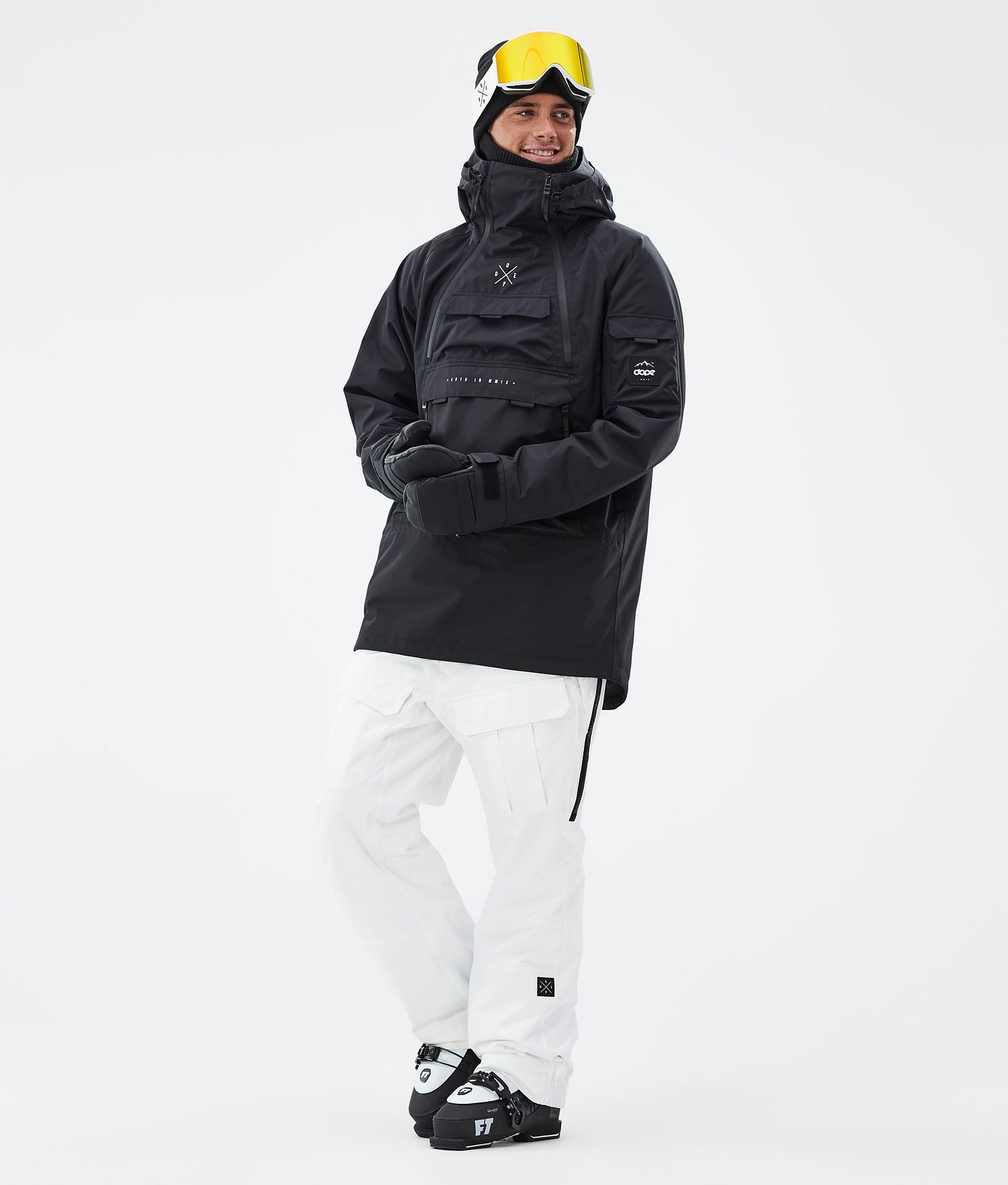 Pantalon de ski Dope Antek Homme Old White