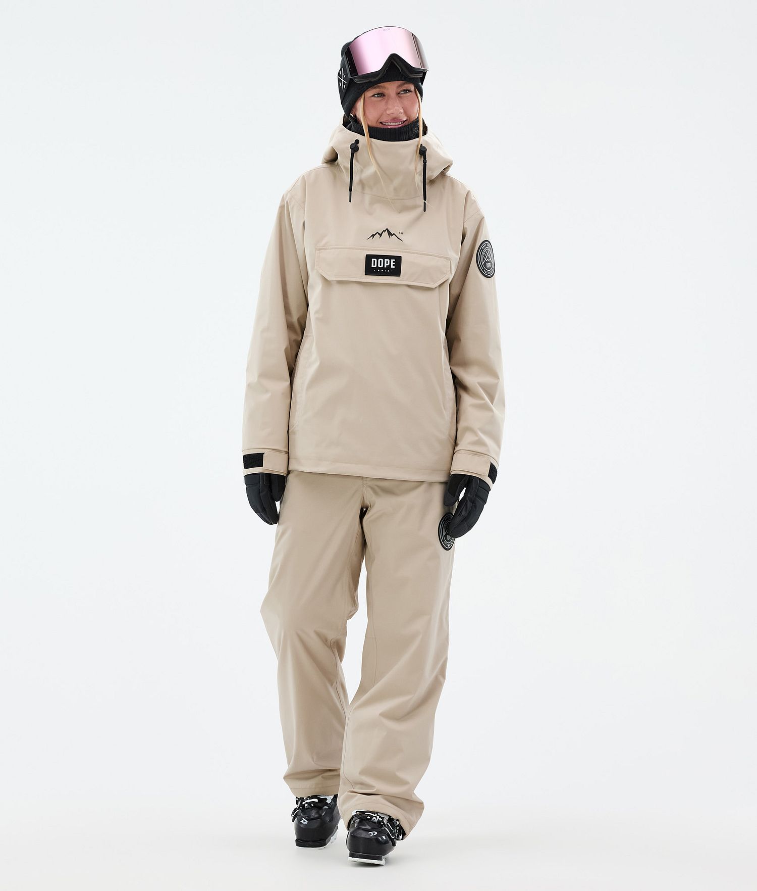 Pantalons de ski Dope Blizzard W Femme Sable
