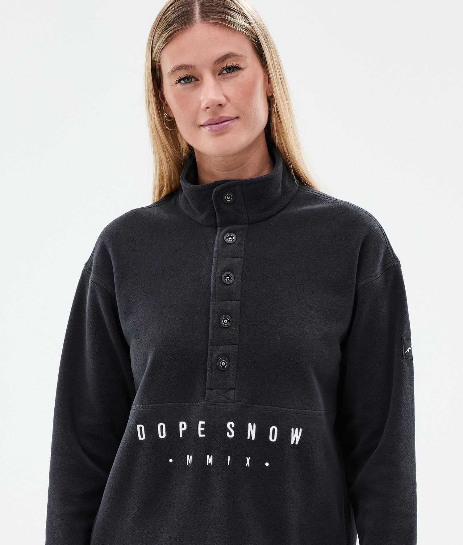 Pull-over Dope Comfy W Fleece Femme Noir