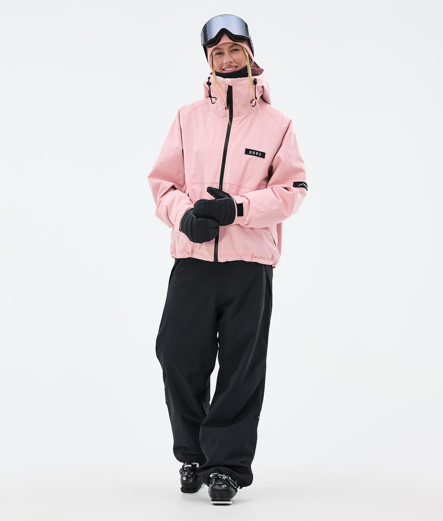 Dope Spartan W Ski Jacket Femme Rose Doux