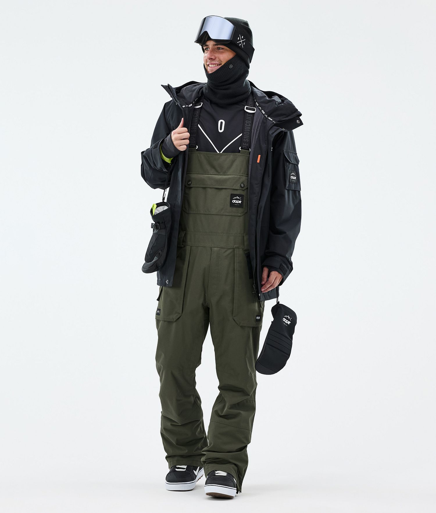 Pantalons de snowboard Dope Notorious B.I.B Homme Olive Vert