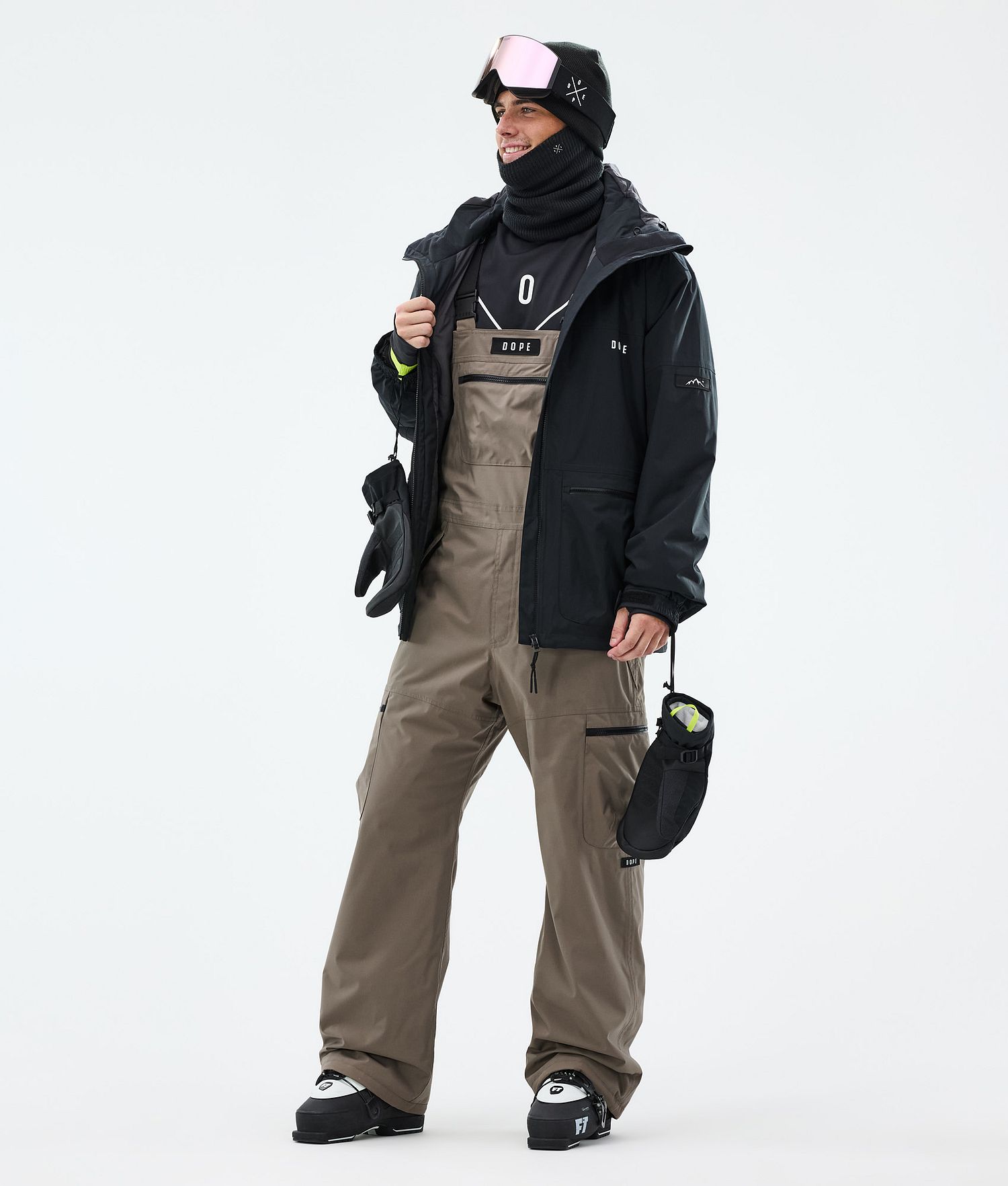 Pantalons de ski Vertex Dope Homme Marron