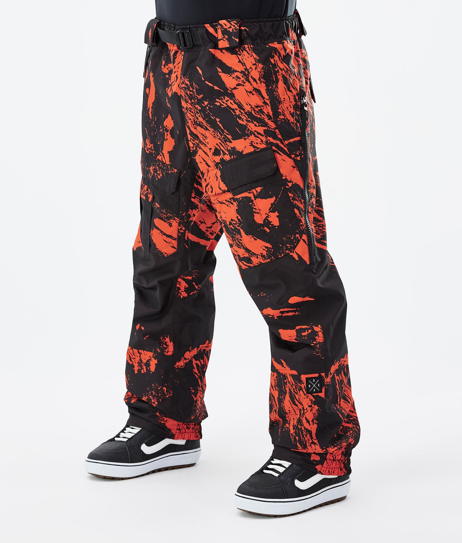 Pantalon de snowboard Dope Antek 22 Homme Paint Orange