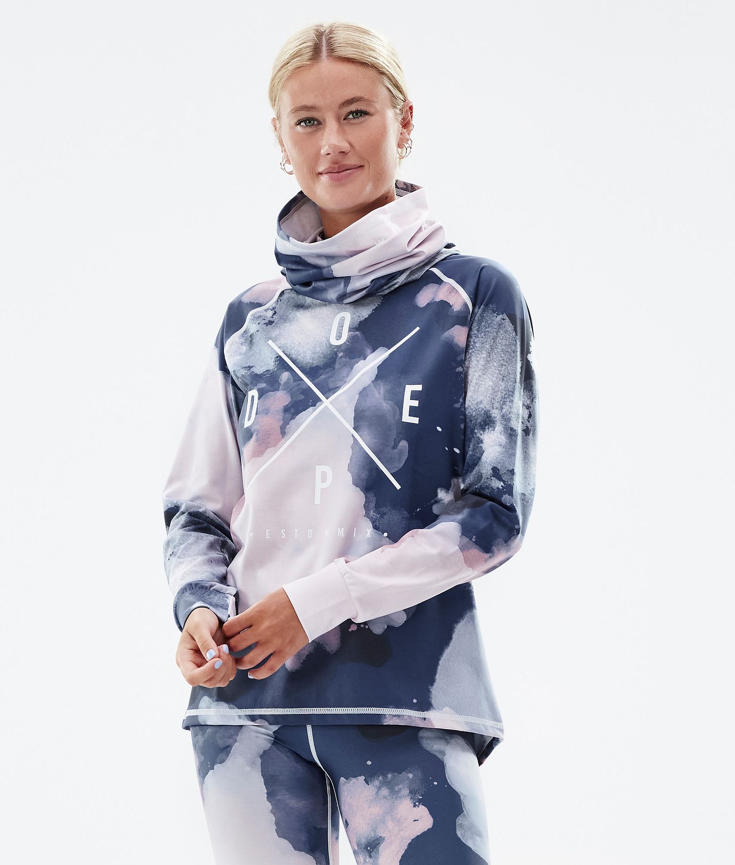 Dope Snuggle W 22 Base Layer Top Femme 2X-Up Cumulus