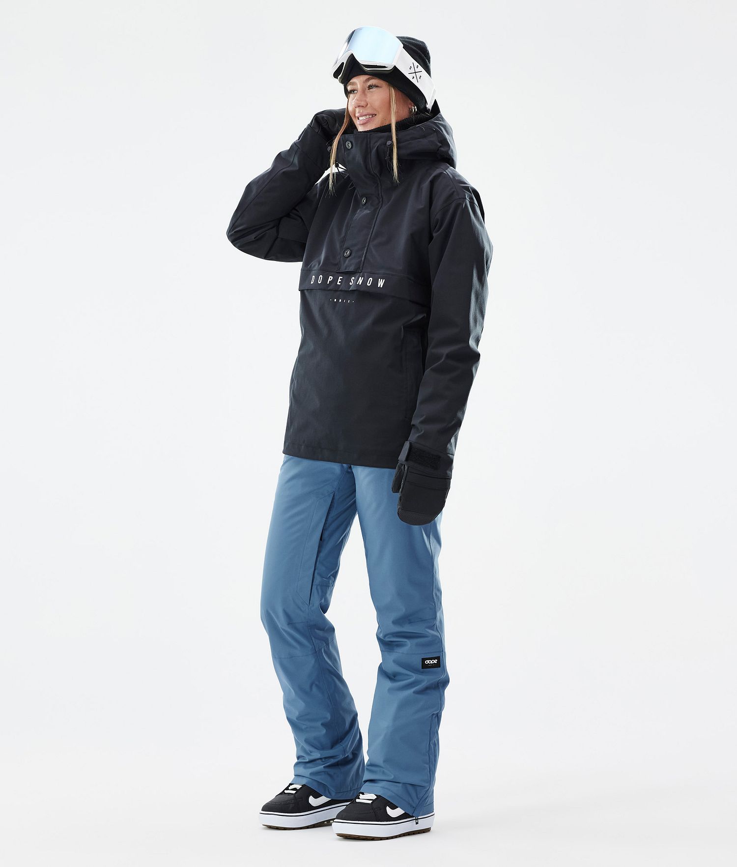Pantalon de snowboard Dope Con Femme Bleu Acier