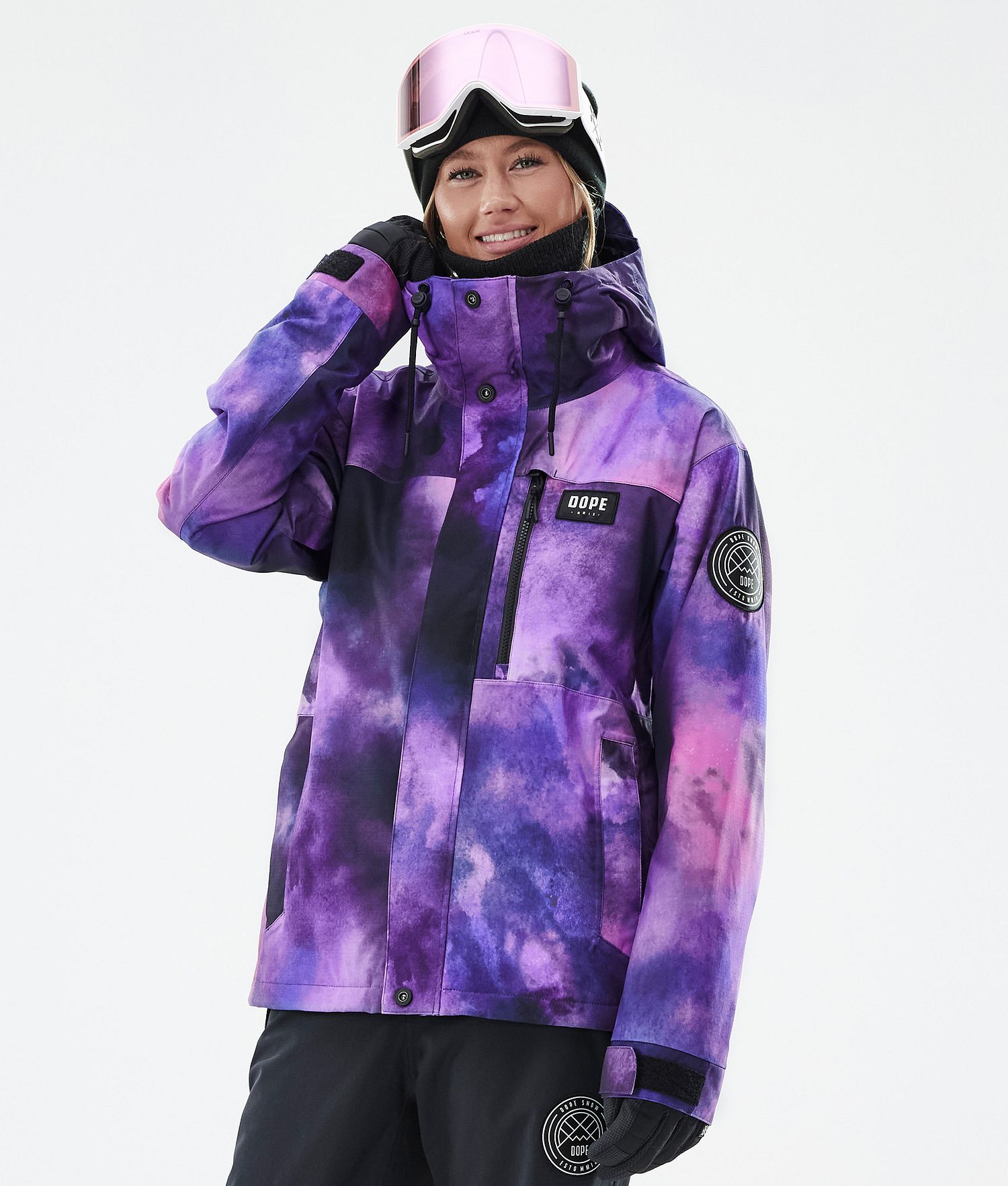 Dope Blizzard W Full Zip Snowboard Jacket Femme Crépuscule