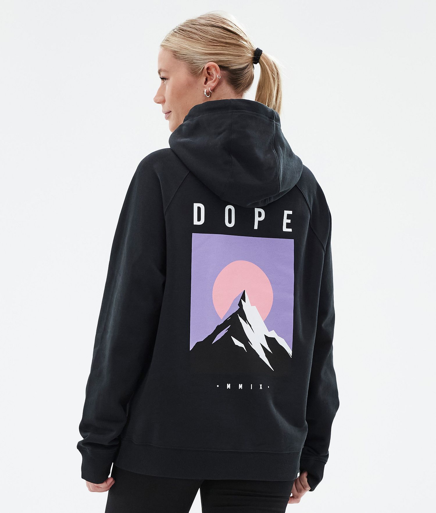 Dope Common W Hoodie Femme Aphex Noir