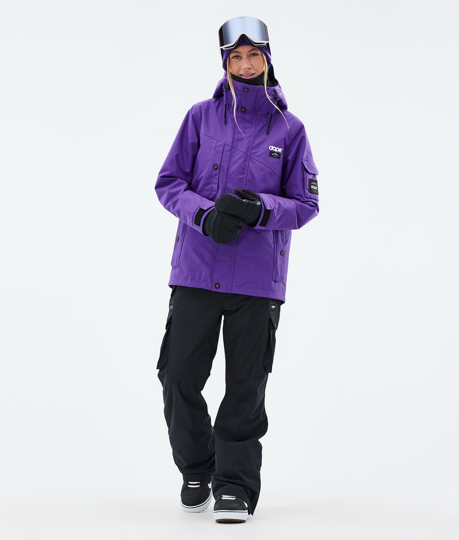 Dope Adept W Snowboard Jacket Femme Violet Vif