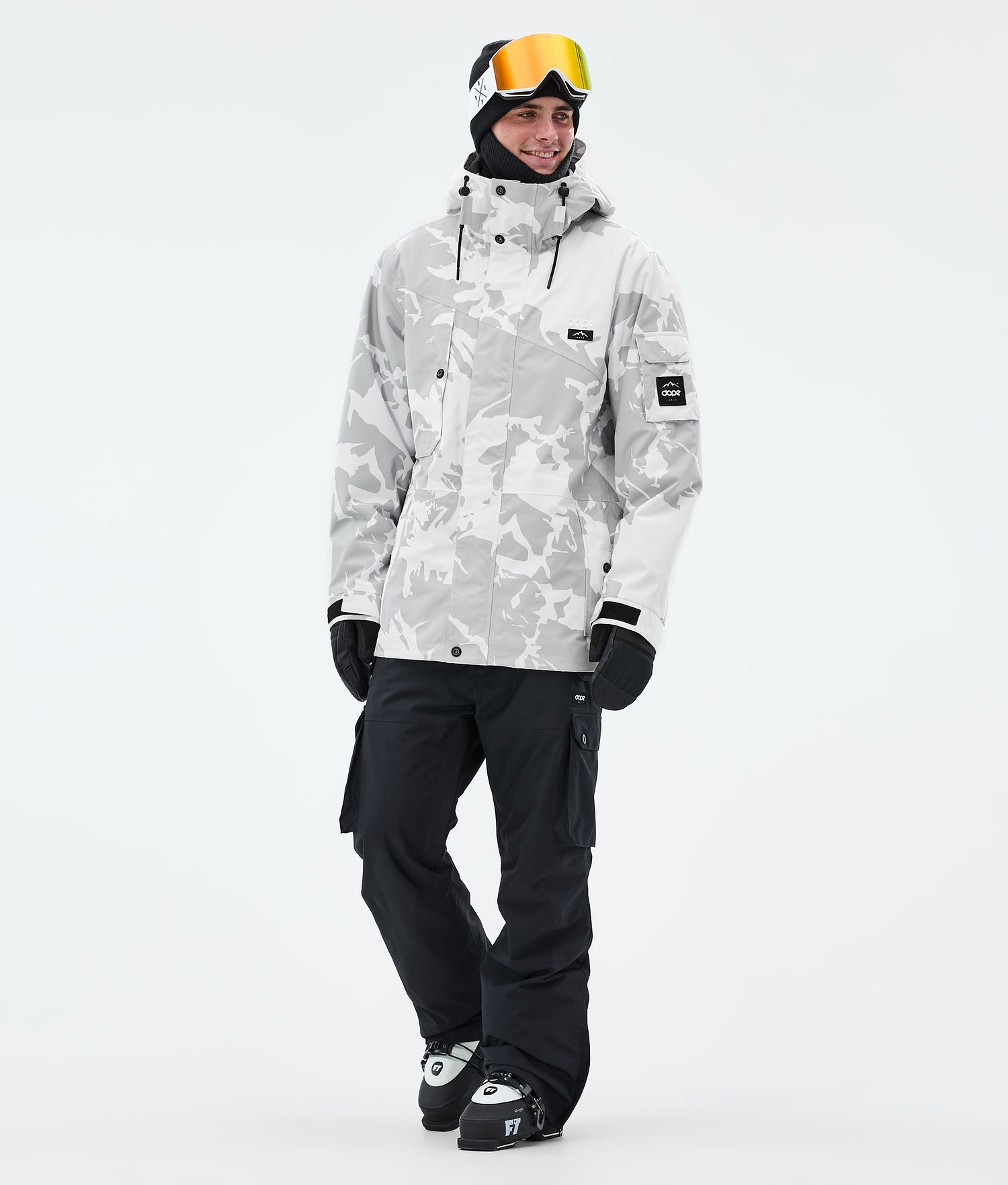 Veste de ski Dope Adept Homme Gris Camo